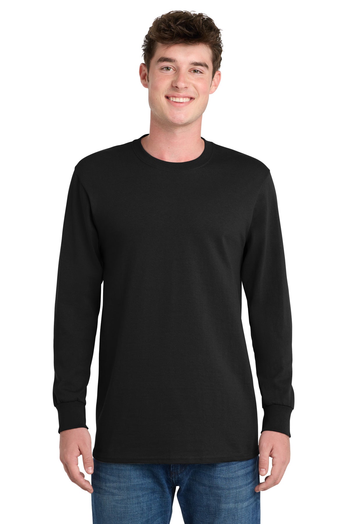 Port & Coâ„¢ Tall Long Sleeve Essential Tee. PC61LST