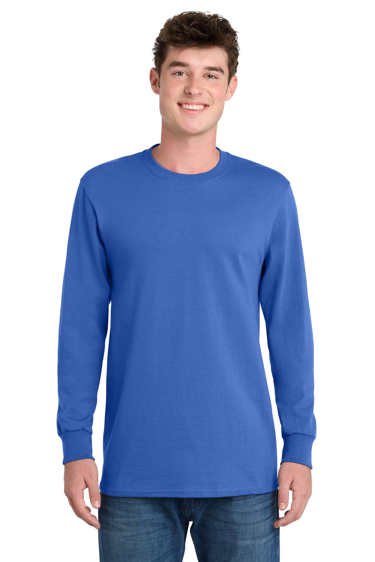 Port & Coƒ?› Long Sleeve Essential Tee. PC61LS