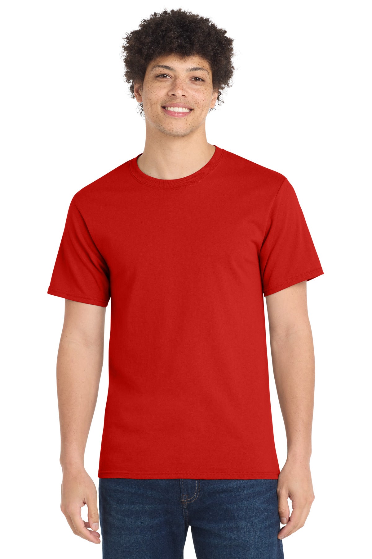 Port & Coƒ?› Essential Tee. PC61
