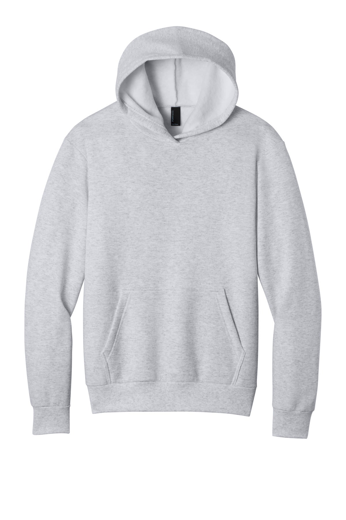 Port & Coƒ?› Easy Fleece Pullover Hooded Sweatshirt PC68H