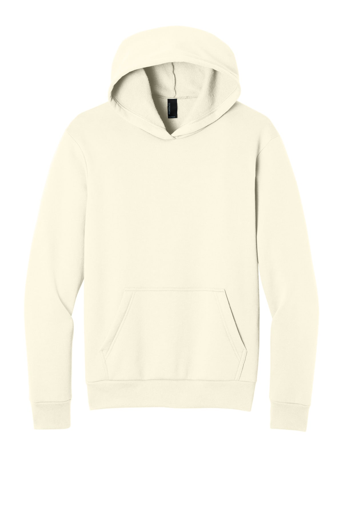 Port & Coƒ?› Easy Fleece Pullover Hooded Sweatshirt PC68H