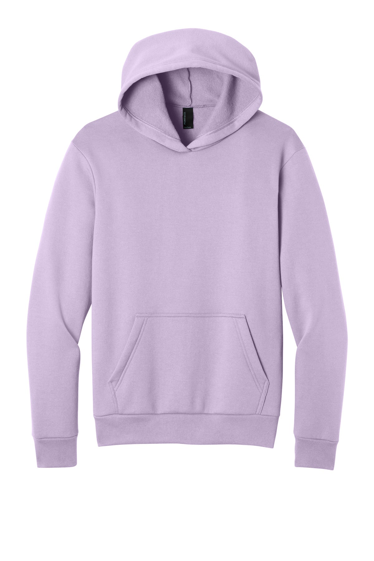Port & Coƒ?› Easy Fleece Pullover Hooded Sweatshirt PC68H