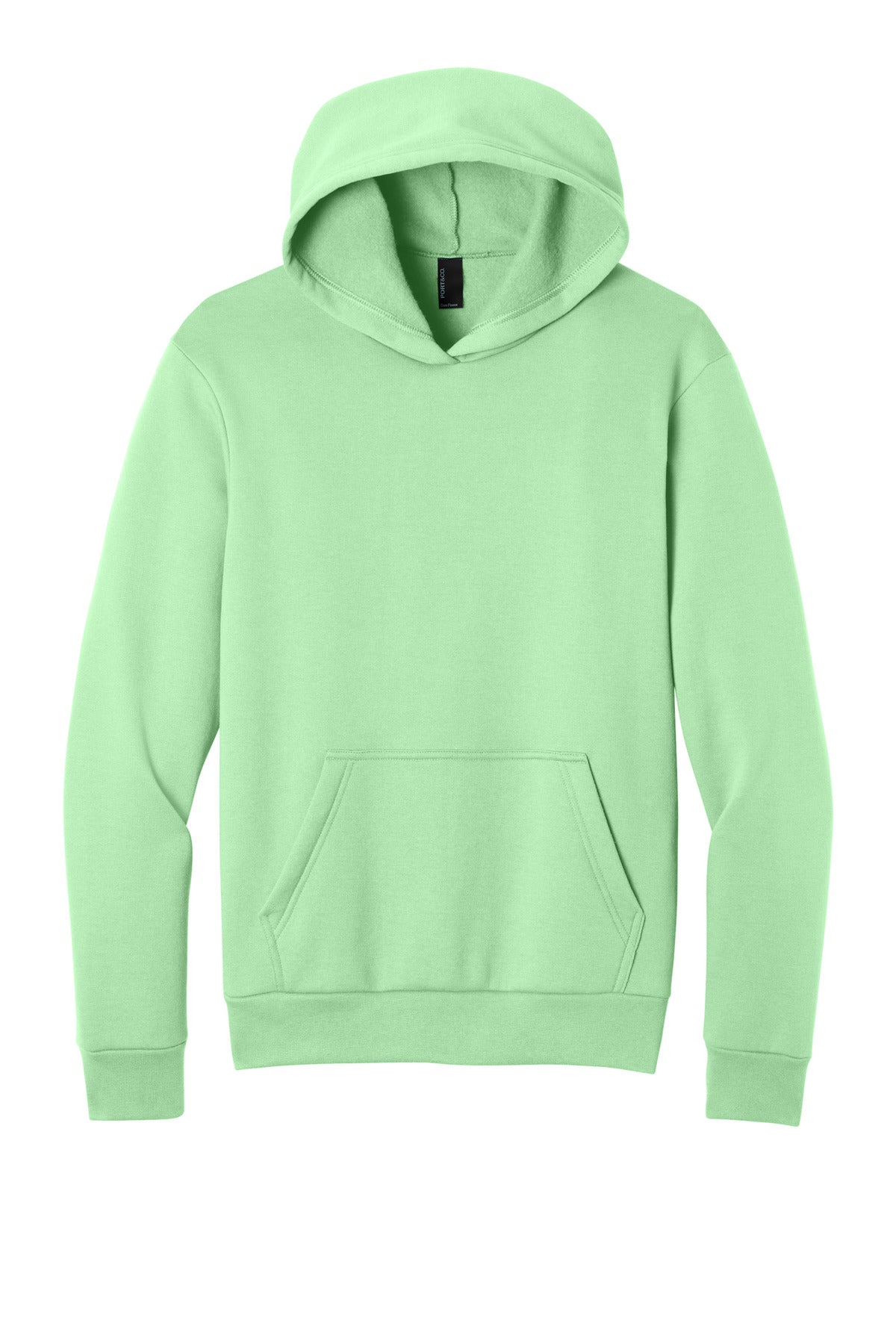 Port & Coƒ?› Easy Fleece Pullover Hooded Sweatshirt PC68H