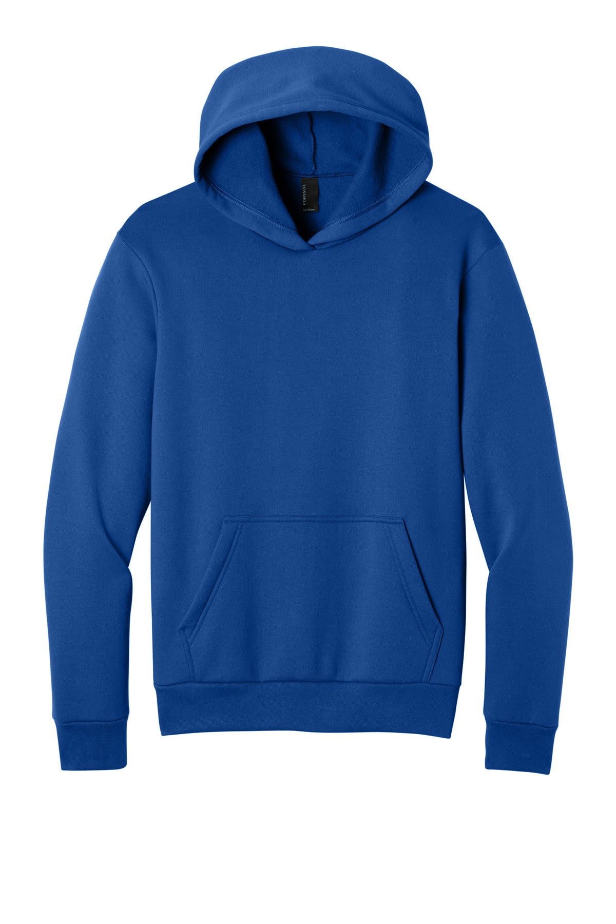 Port & Coƒ?› Easy Fleece Pullover Hooded Sweatshirt PC68H
