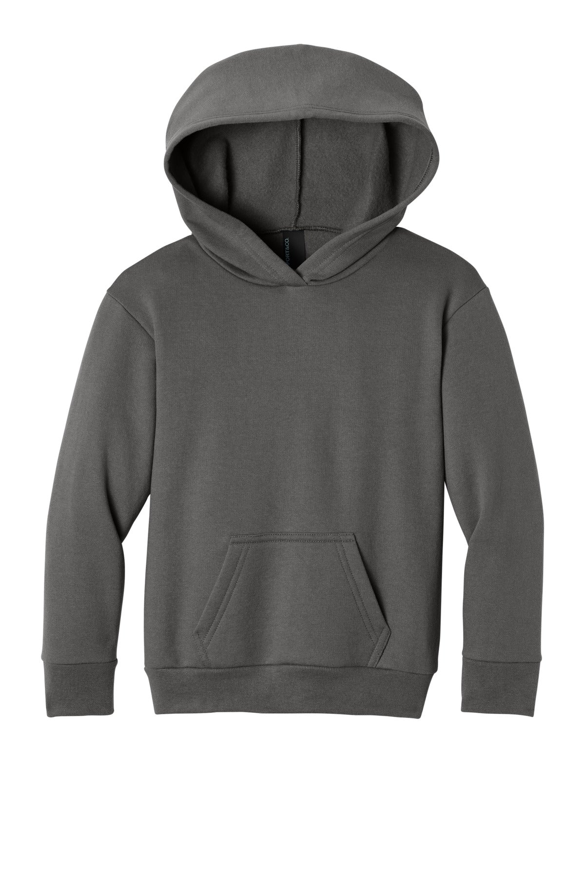 Port & Coƒ?› Youth Easy Fleece Pullover Hooded Sweatshirt PC68YH