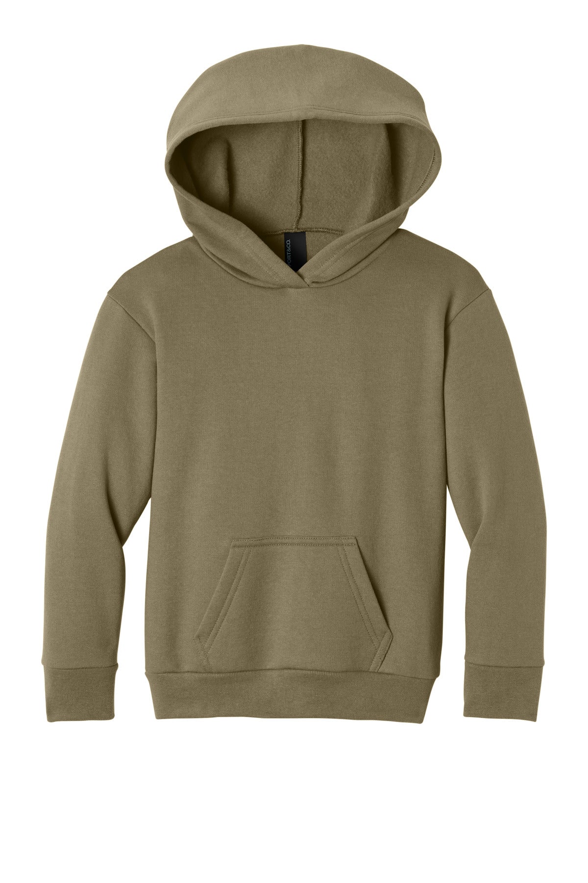 Port & Coƒ?› Youth Easy Fleece Pullover Hooded Sweatshirt PC68YH