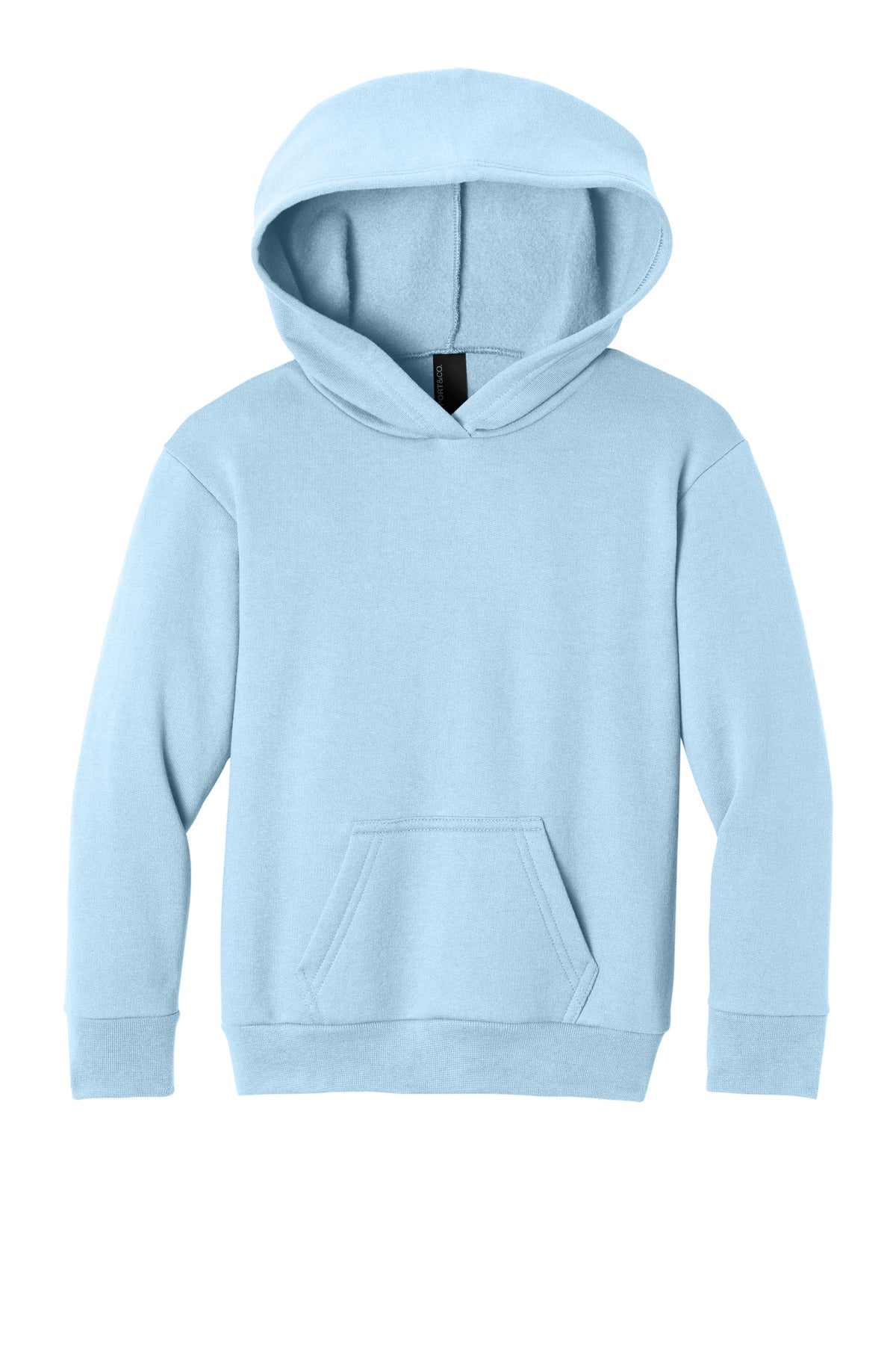 Port & Coƒ?› Youth Easy Fleece Pullover Hooded Sweatshirt PC68YH