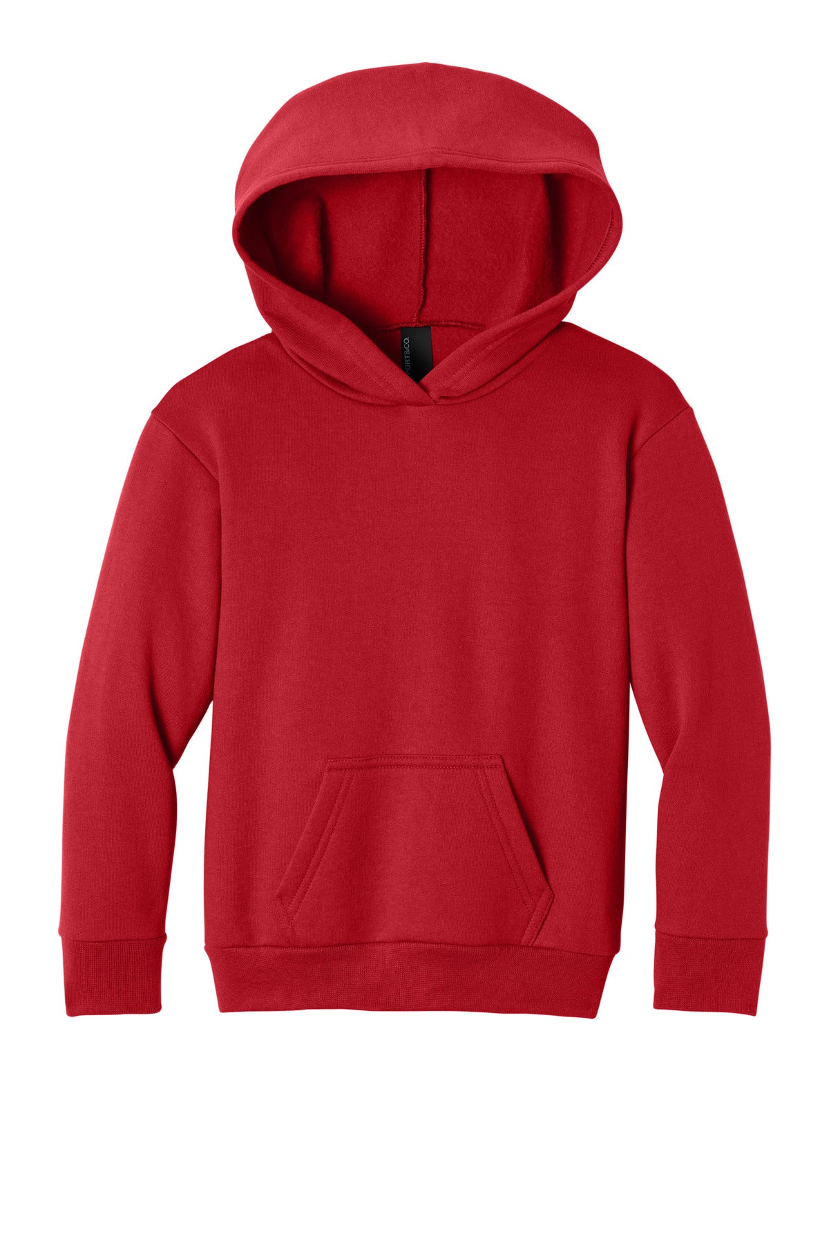Port & Coƒ?› Youth Easy Fleece Pullover Hooded Sweatshirt PC68YH