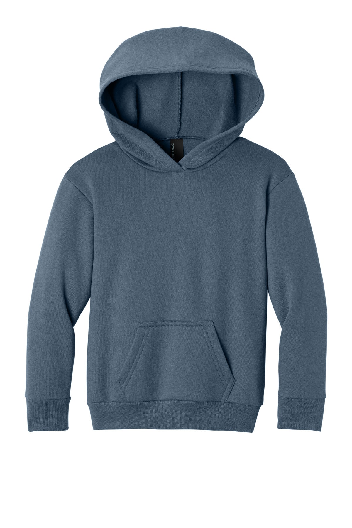 Port & Coƒ?› Youth Easy Fleece Pullover Hooded Sweatshirt PC68YH