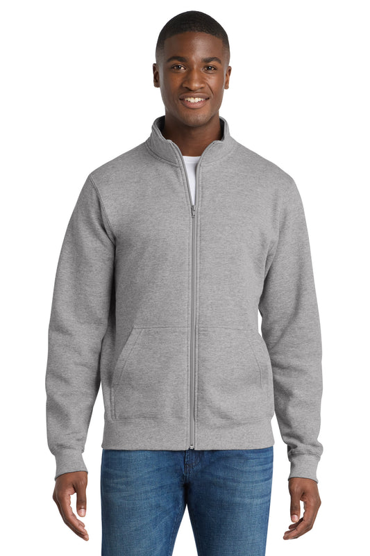 Port & Coƒ?› Core Fleece Cadet Full-Zip Sweatshirt PC78FZ