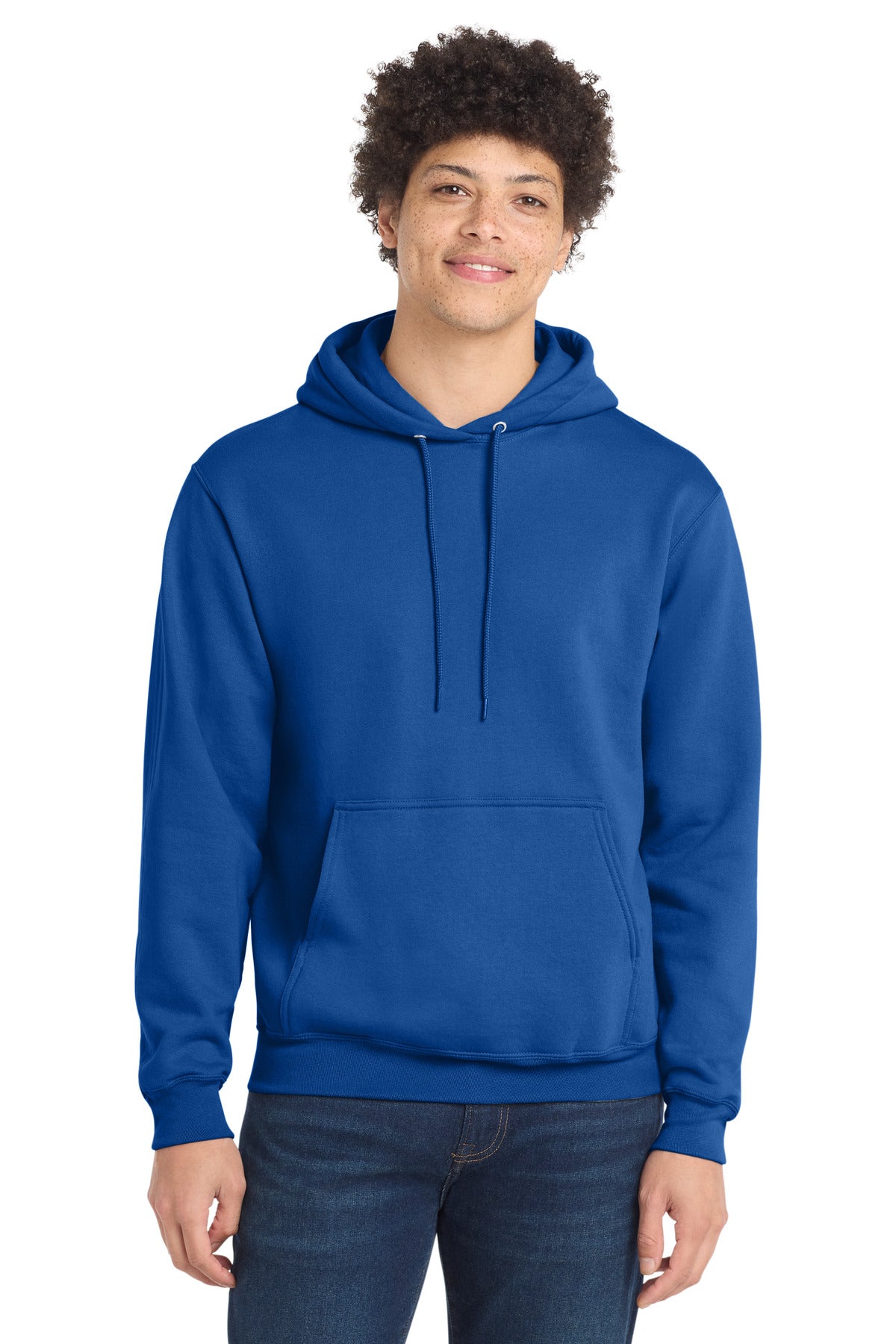 Port & Coƒ?› Tall Core Fleece Pullover Hooded Sweatshirt PC78HT