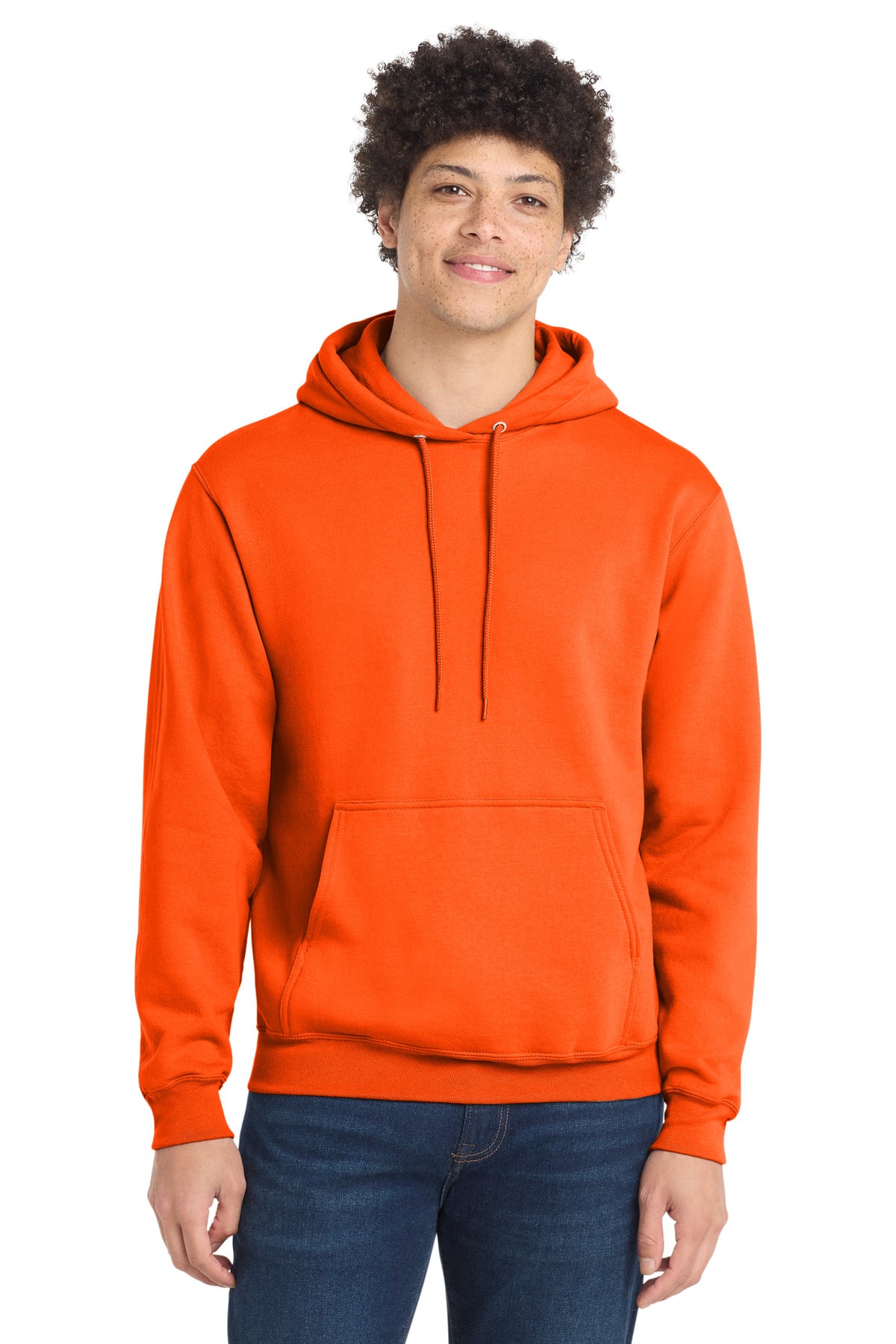 Port & Coƒ?› Tall Core Fleece Pullover Hooded Sweatshirt PC78HT