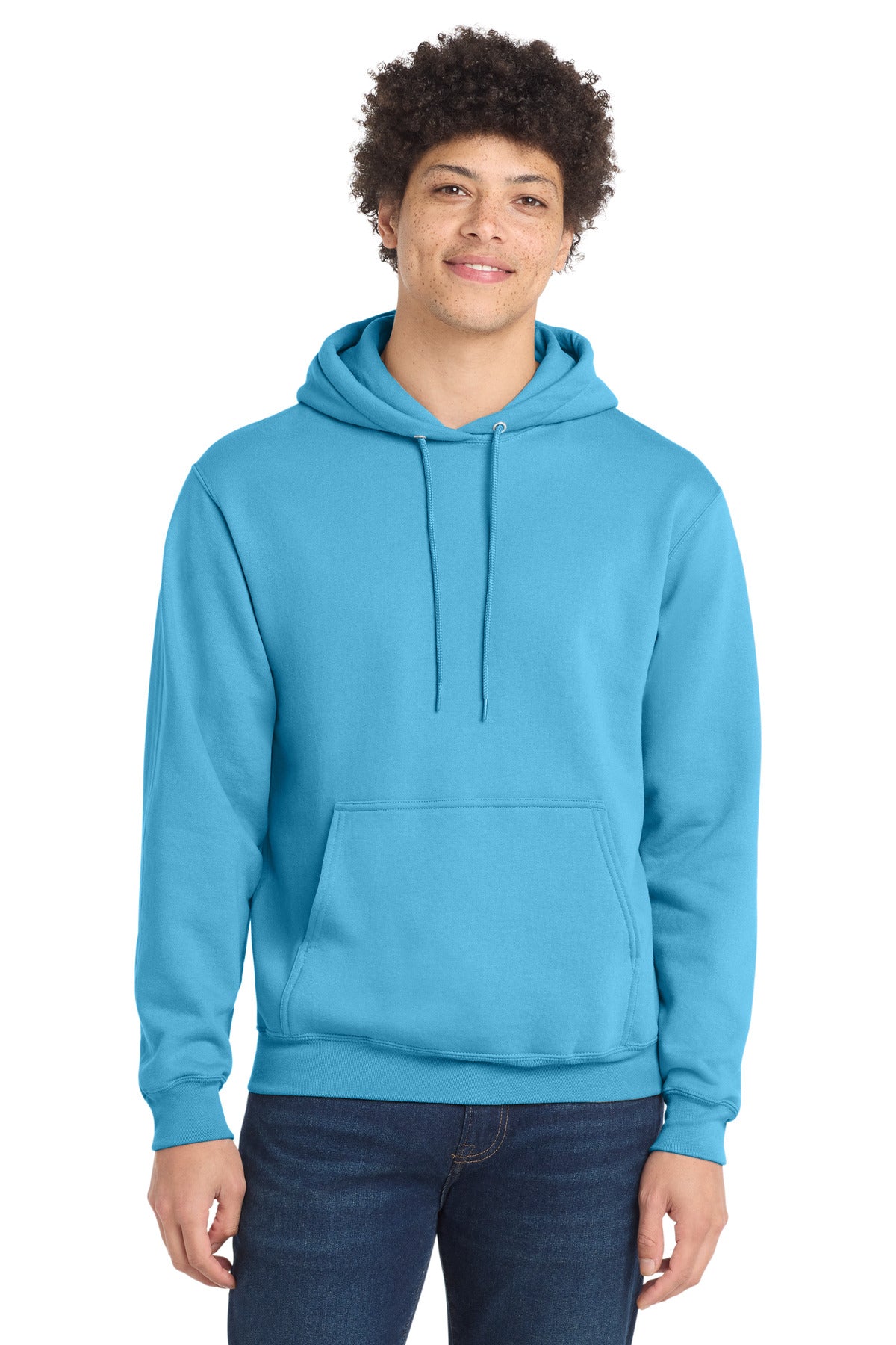 Port & Coƒ?› Core Fleece Pullover Hooded Sweatshirt. PC78H