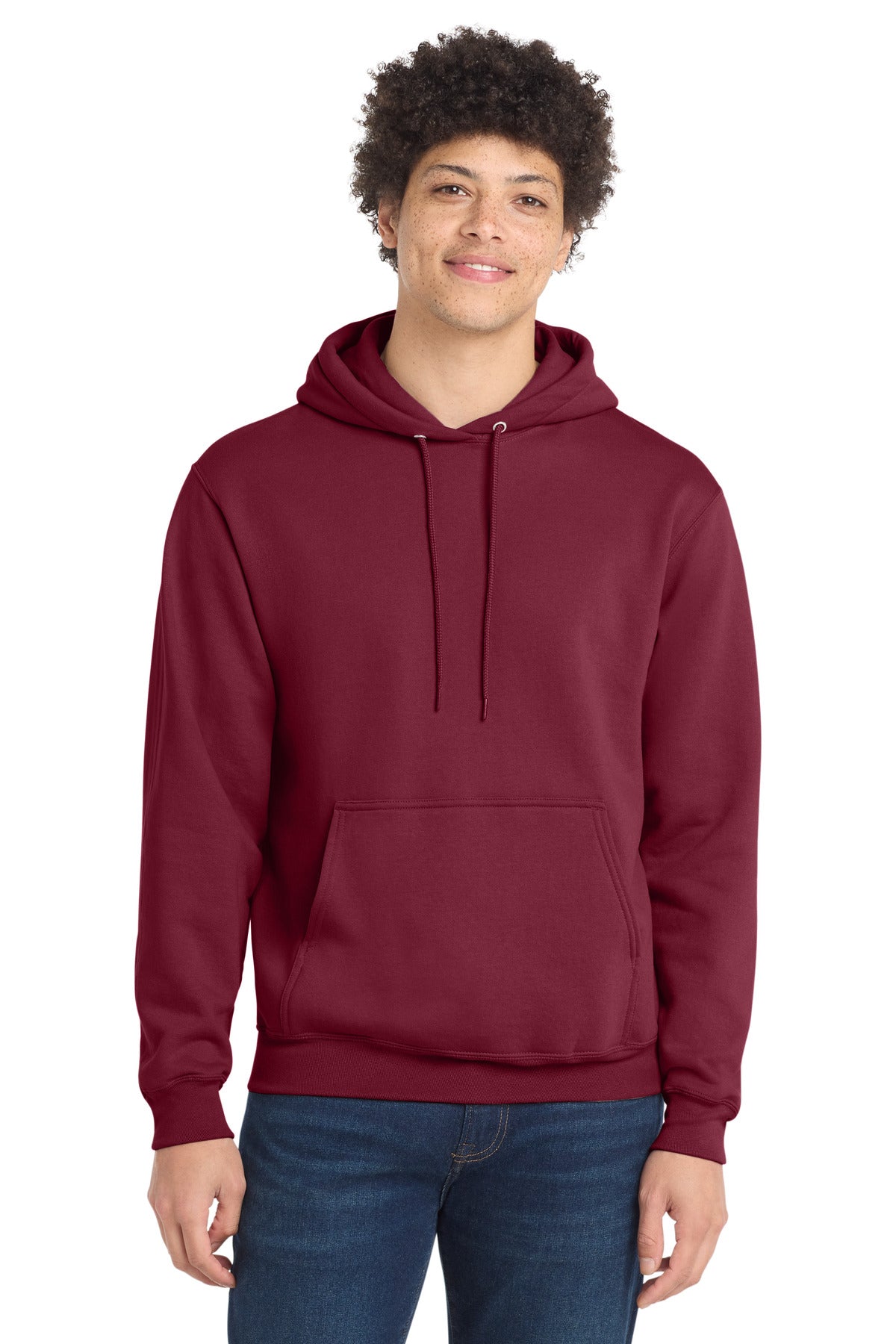 Port & Coƒ?› Core Fleece Pullover Hooded Sweatshirt. PC78H