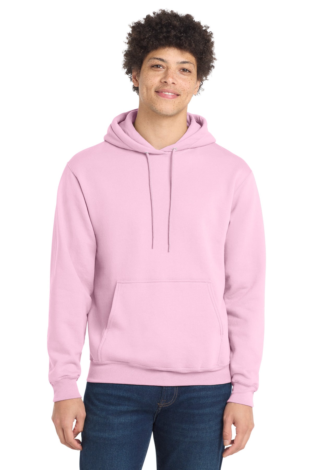 Port & Coƒ?› Core Fleece Pullover Hooded Sweatshirt. PC78H