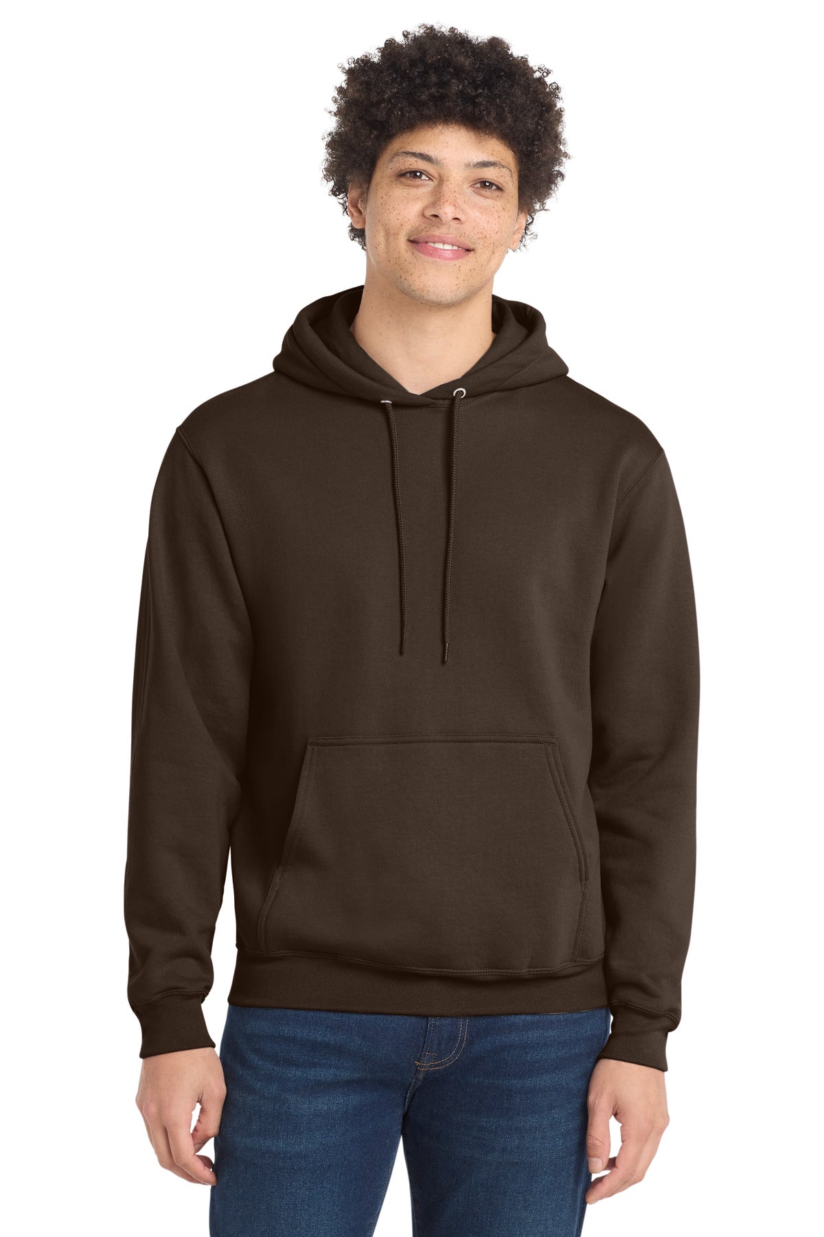 Port & Coƒ?› Core Fleece Pullover Hooded Sweatshirt. PC78H
