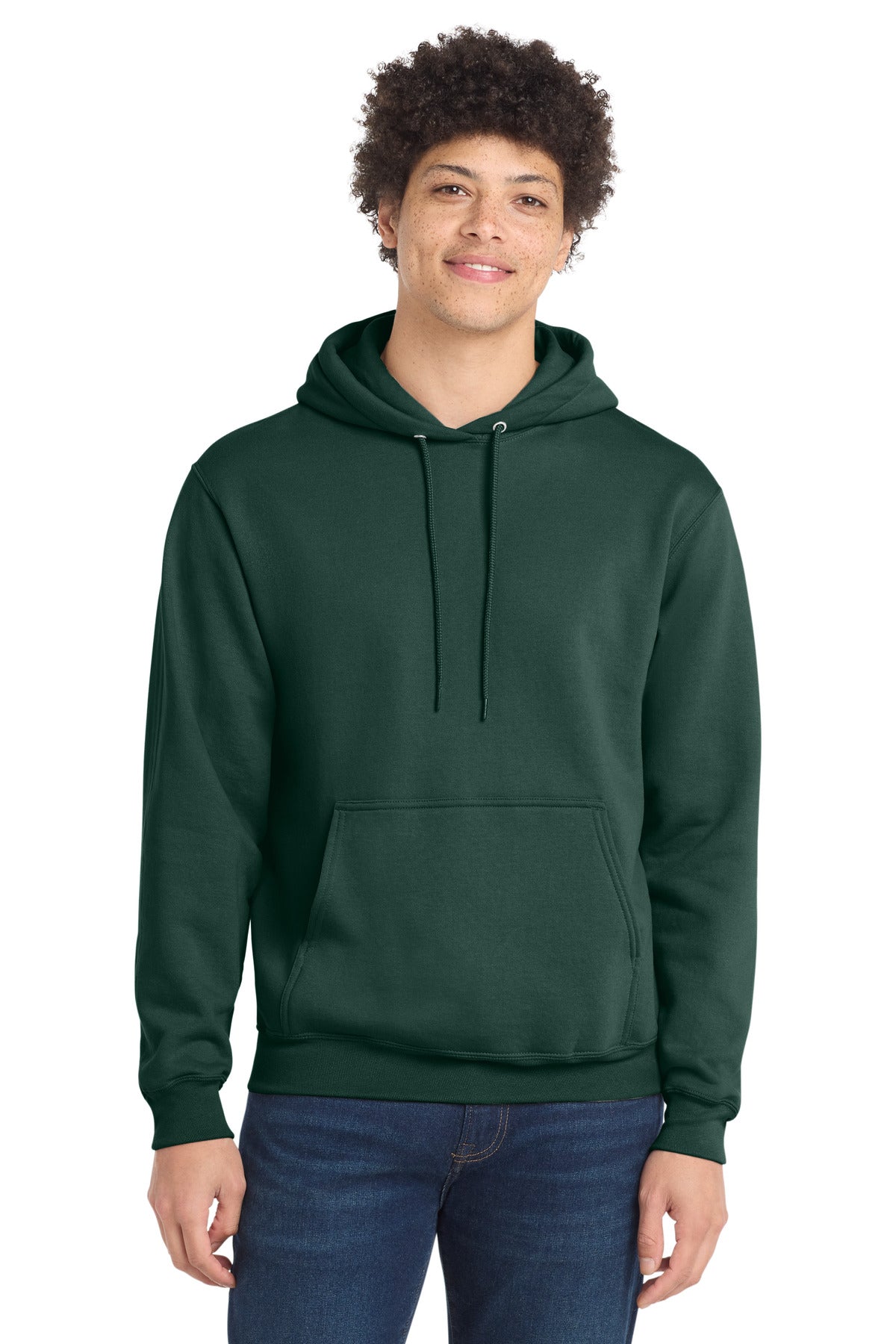 Port & Coƒ?› Core Fleece Pullover Hooded Sweatshirt. PC78H