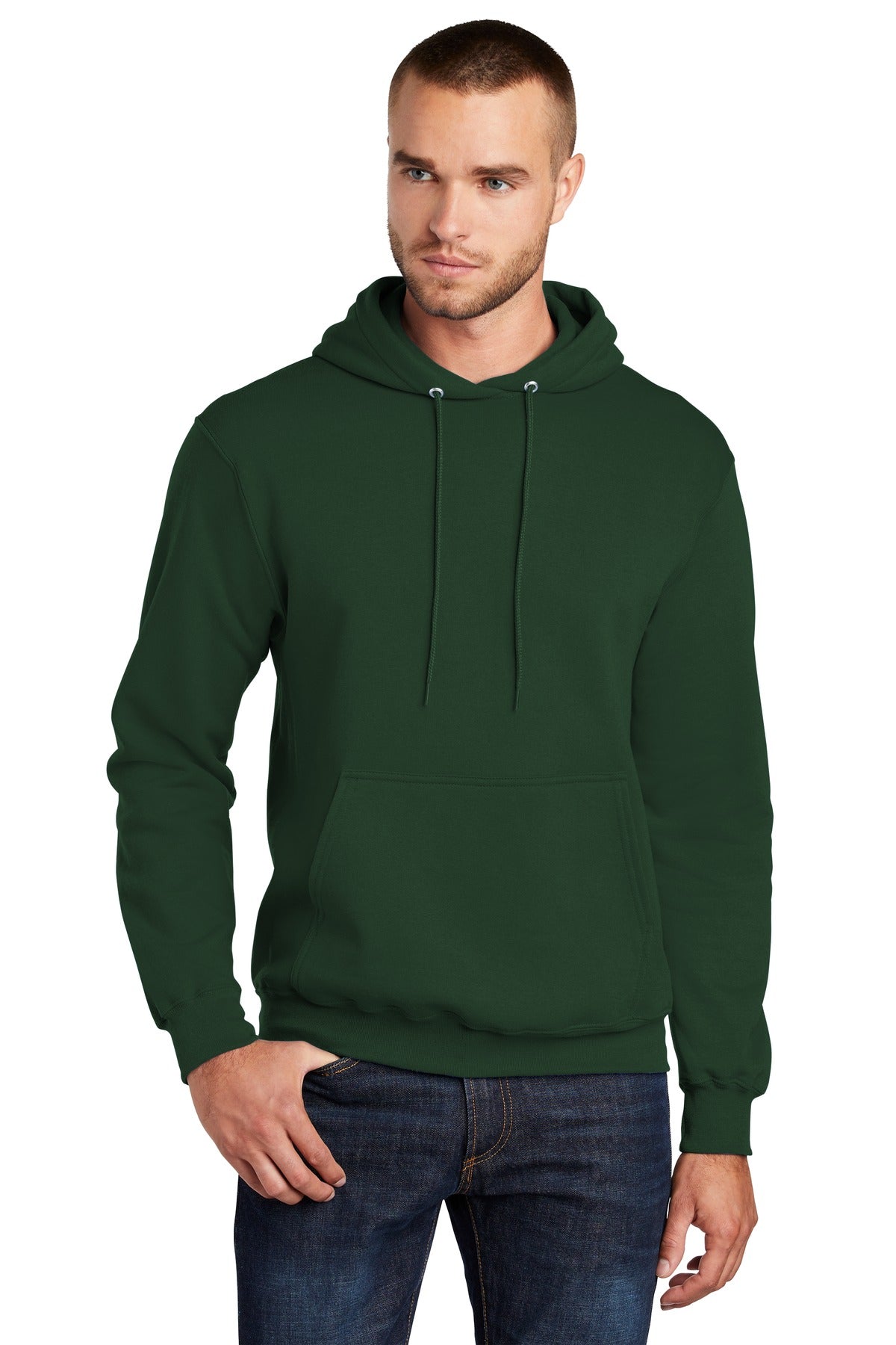 Port & Coâ„¢ Core Fleece Pullover Hooded Sweatshirt. PC78H