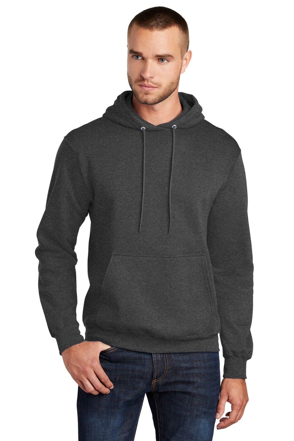 Port & Coâ„¢ Core Fleece Pullover Hooded Sweatshirt. PC78H