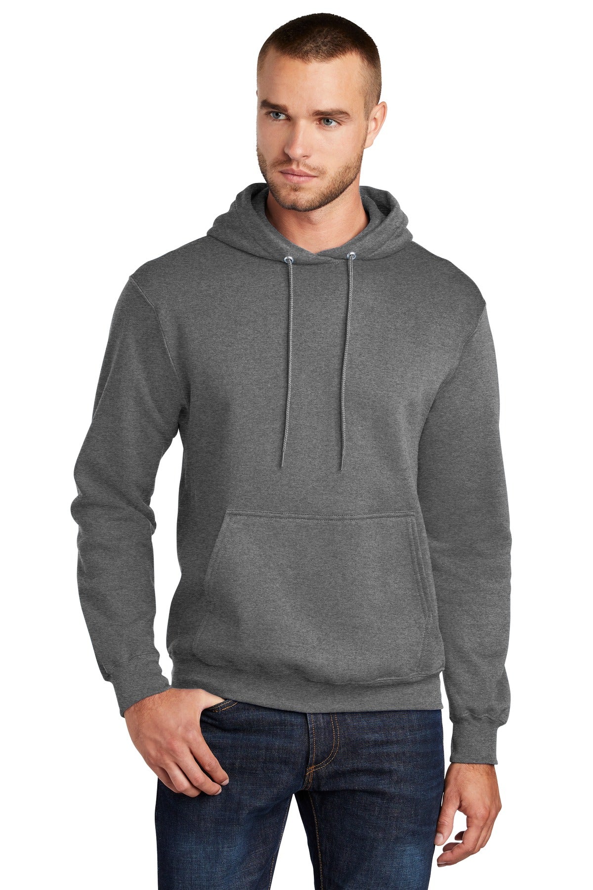 Port & Coâ„¢ Core Fleece Pullover Hooded Sweatshirt. PC78H