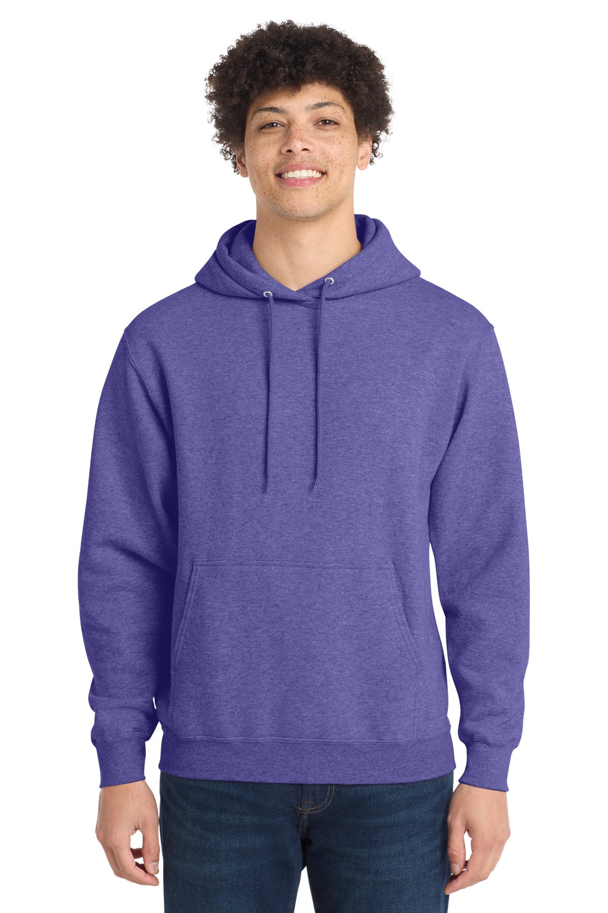 Port & Coƒ?› Core Fleece Pullover Hooded Sweatshirt. PC78H