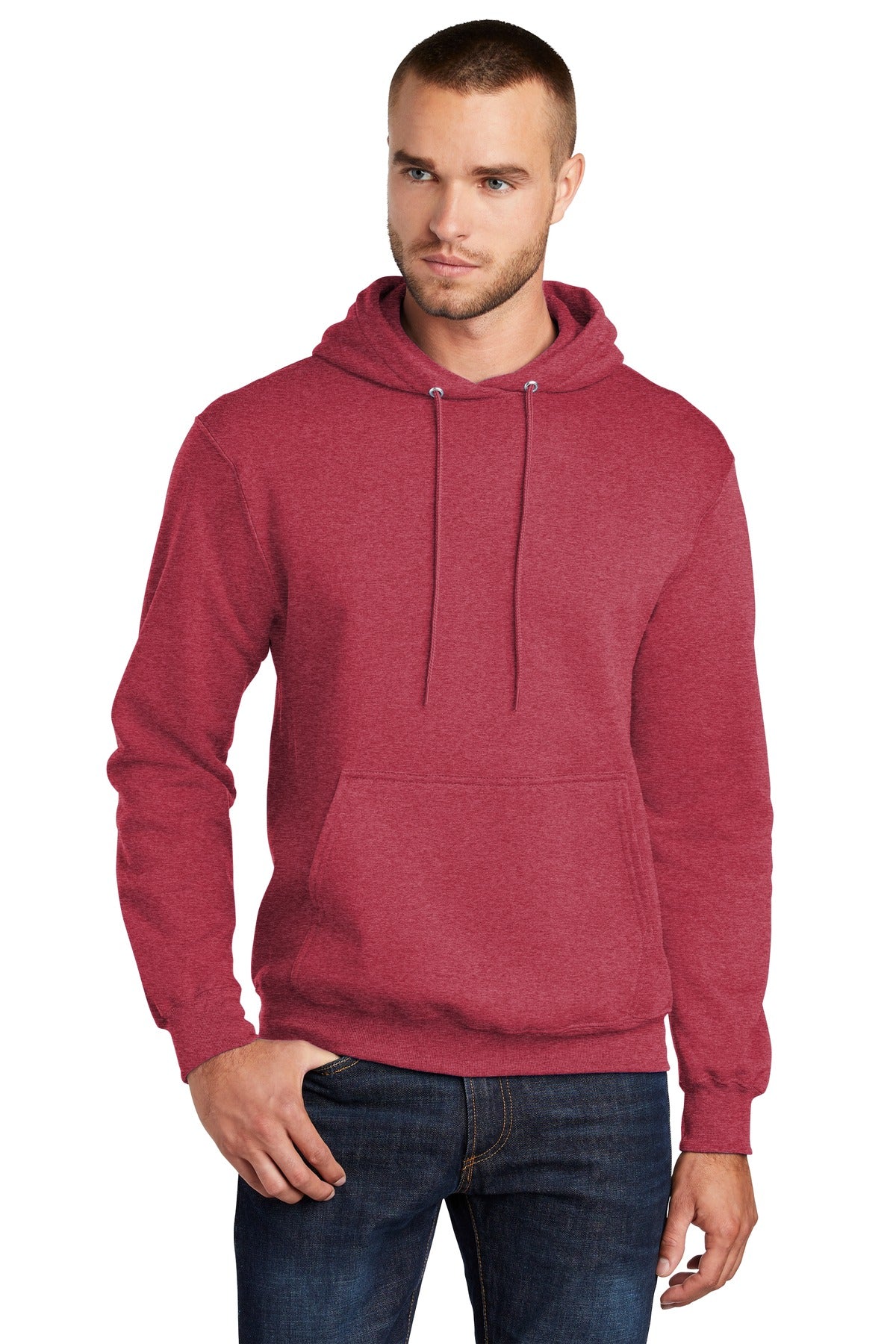 Port & Coâ„¢ Core Fleece Pullover Hooded Sweatshirt. PC78H