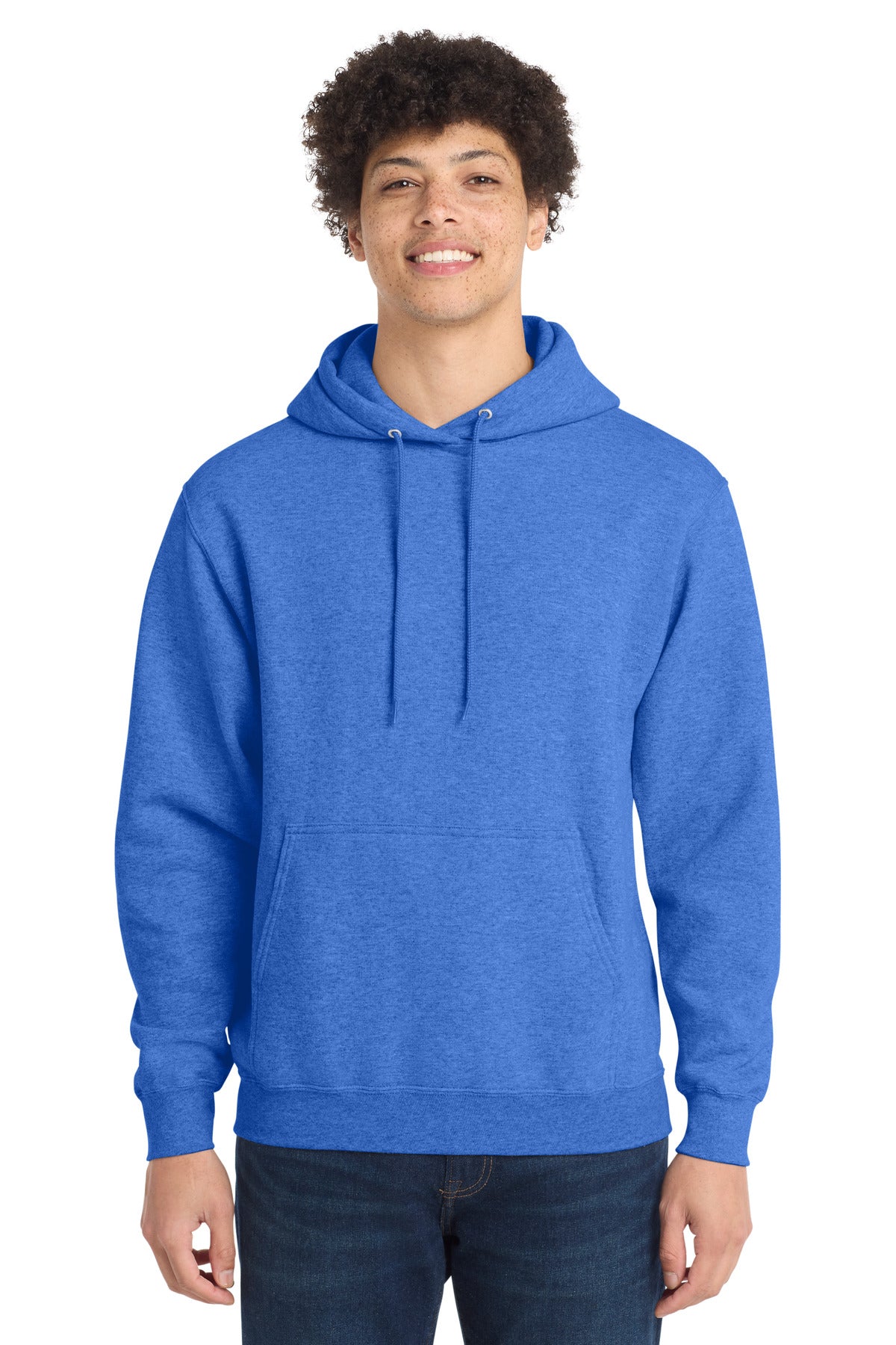 Port & Coƒ?› Core Fleece Pullover Hooded Sweatshirt. PC78H