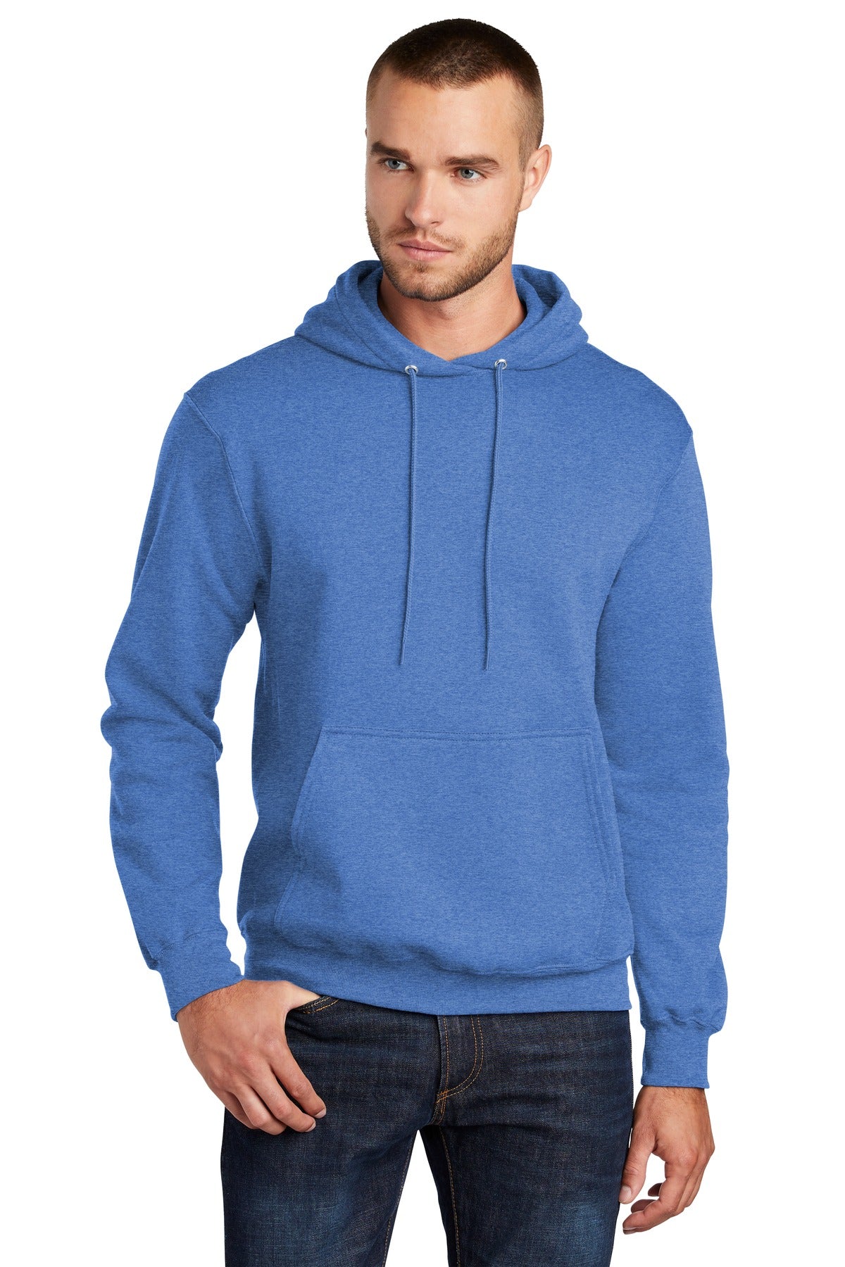 Port & Coâ„¢ Core Fleece Pullover Hooded Sweatshirt. PC78H