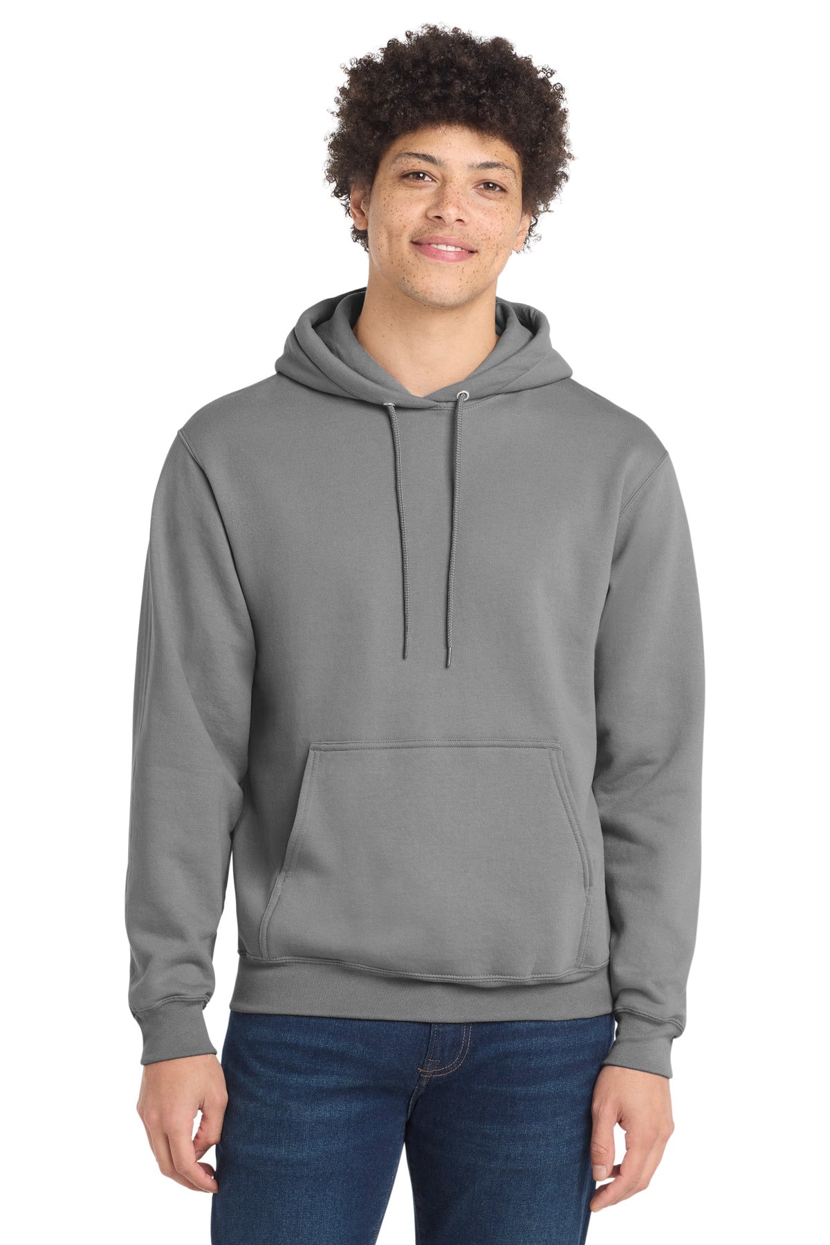 Port & Coƒ?› Core Fleece Pullover Hooded Sweatshirt. PC78H