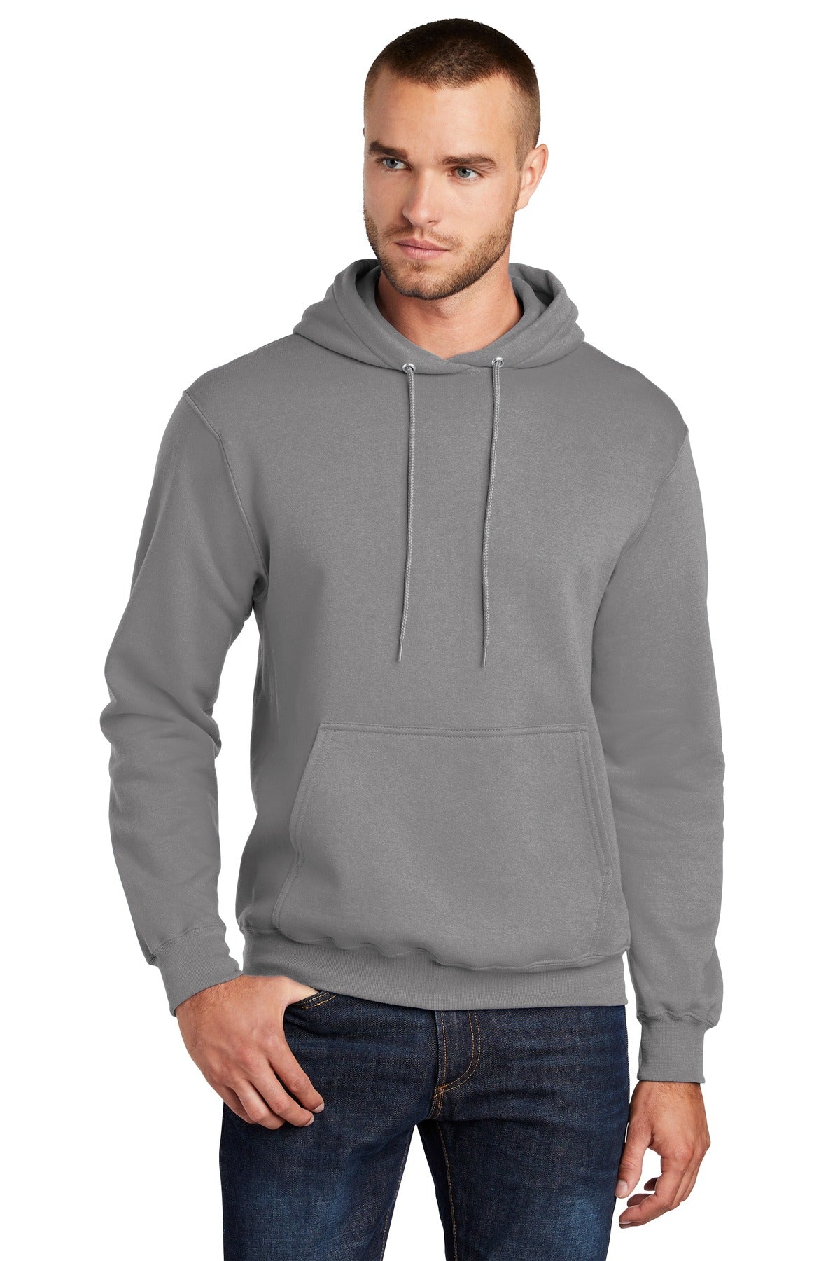 Port & Coâ„¢ Core Fleece Pullover Hooded Sweatshirt. PC78H