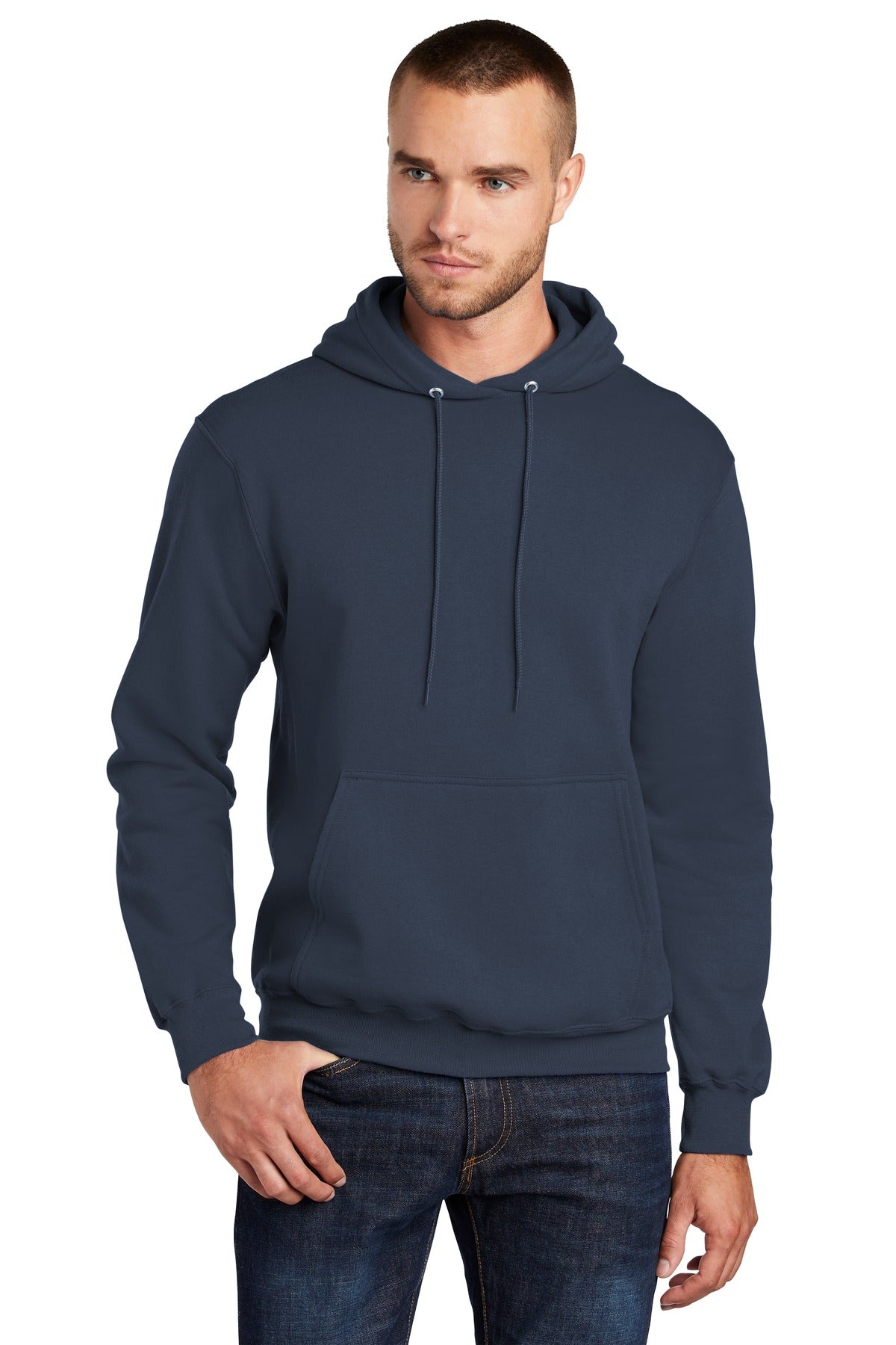 Port & Coâ„¢ Core Fleece Pullover Hooded Sweatshirt. PC78H