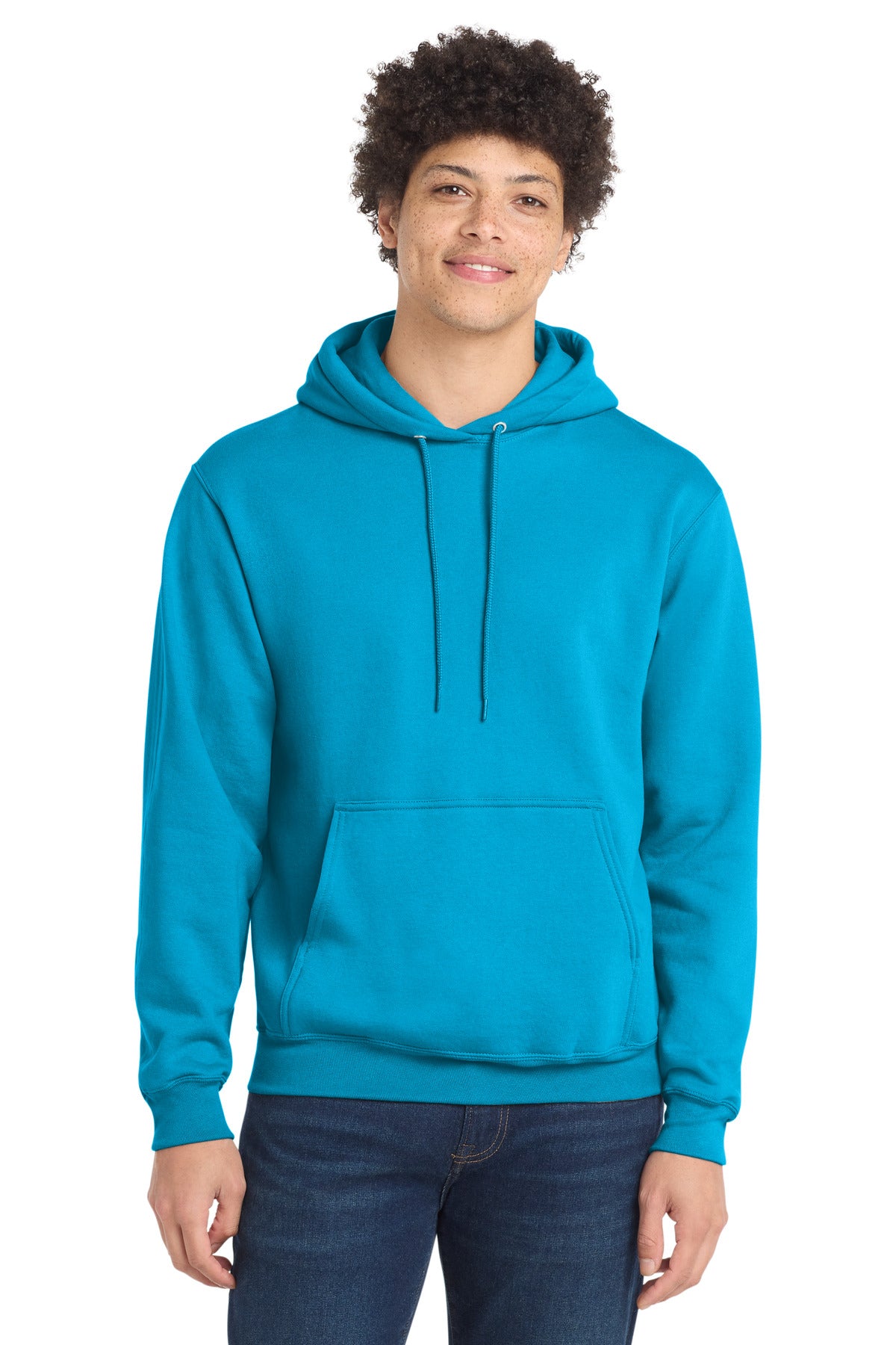 Port & Coƒ?› Core Fleece Pullover Hooded Sweatshirt. PC78H