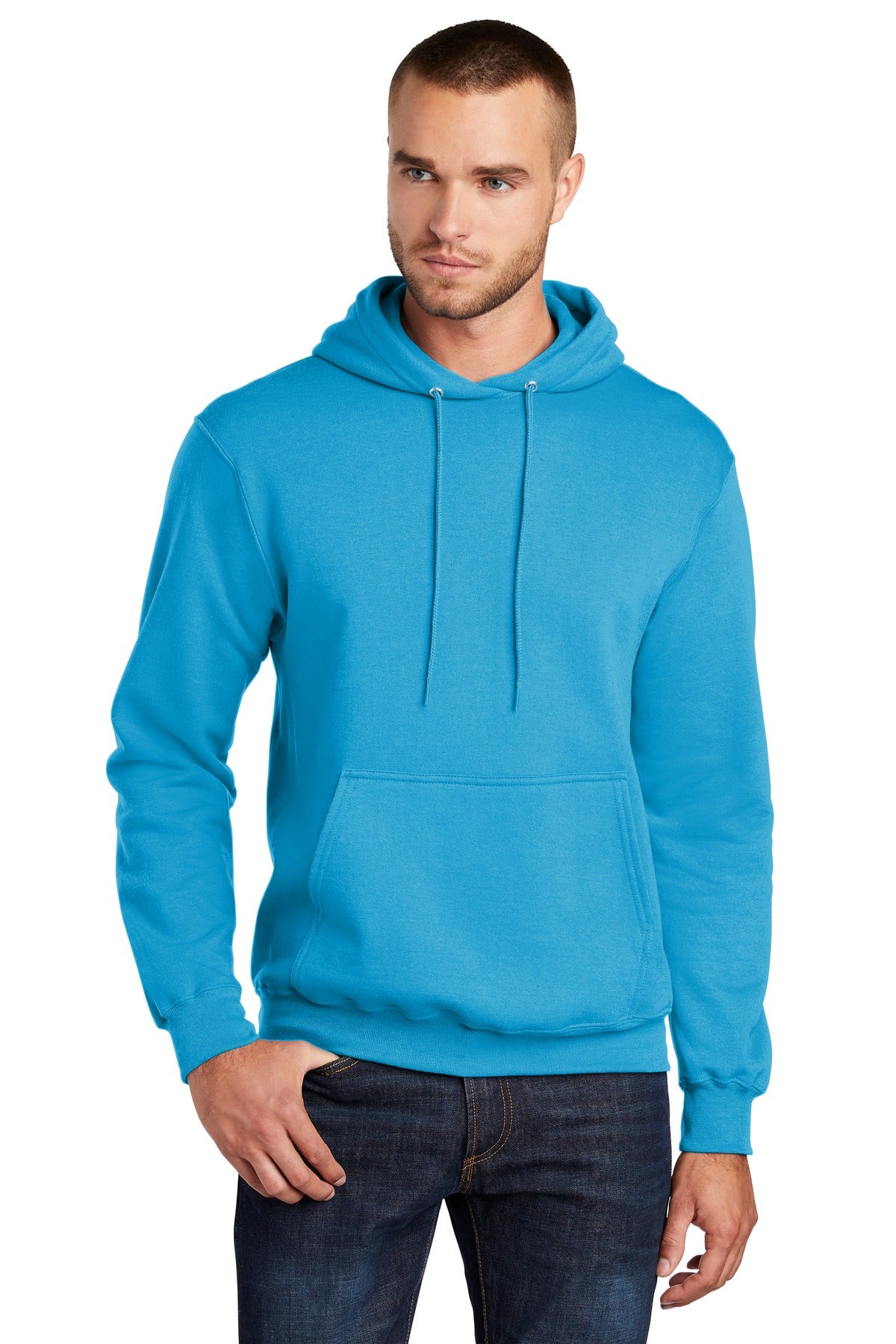 Port & Coâ„¢ Core Fleece Pullover Hooded Sweatshirt. PC78H
