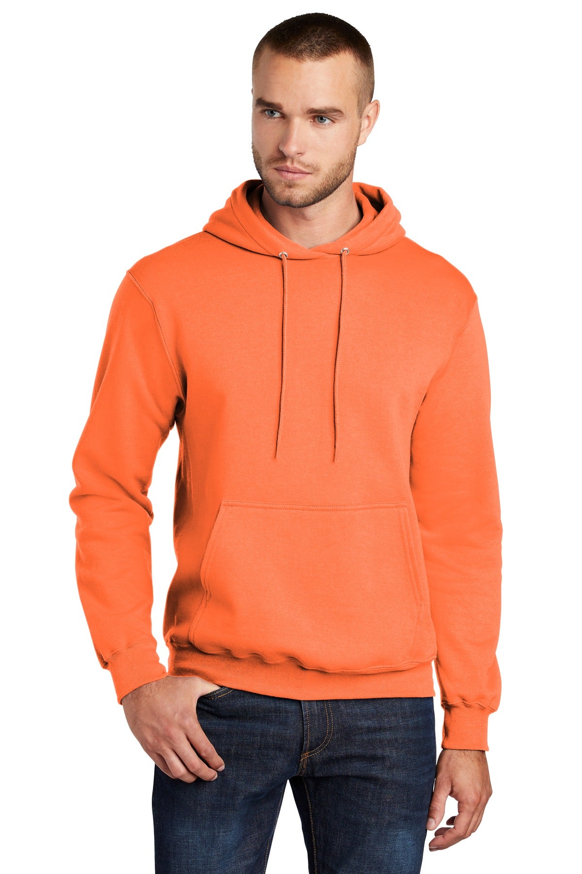 Port & Coâ„¢ Core Fleece Pullover Hooded Sweatshirt. PC78H