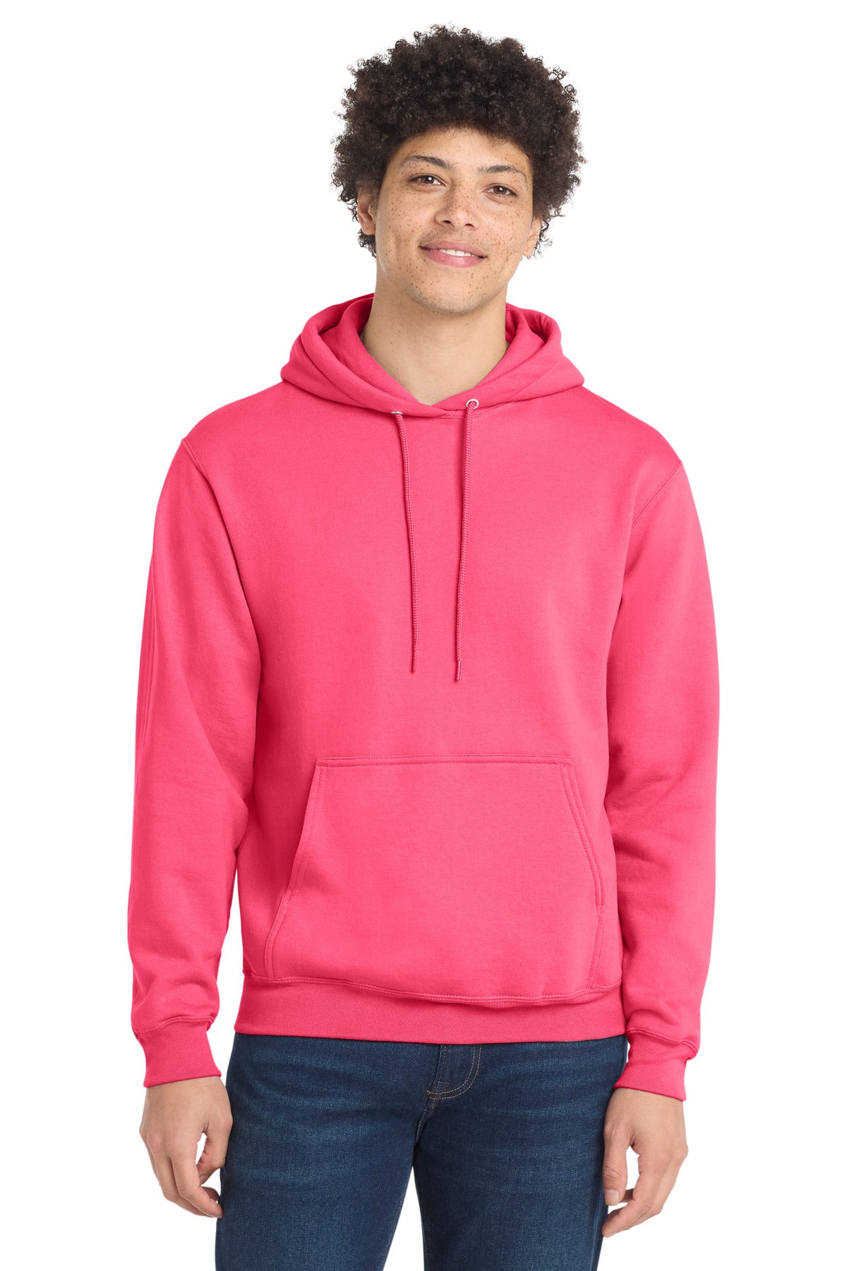 Port & Coƒ?› Core Fleece Pullover Hooded Sweatshirt. PC78H