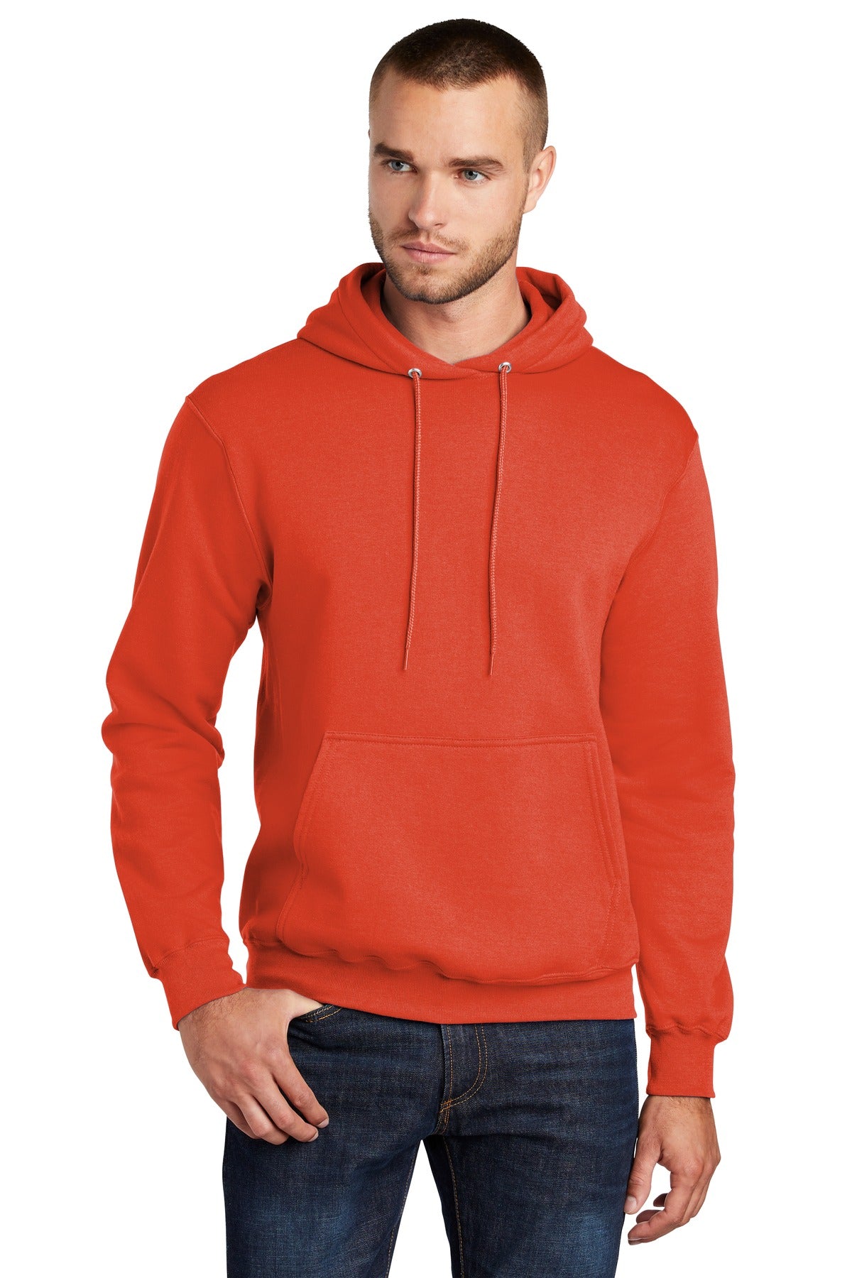 Port & Coâ„¢ Core Fleece Pullover Hooded Sweatshirt. PC78H