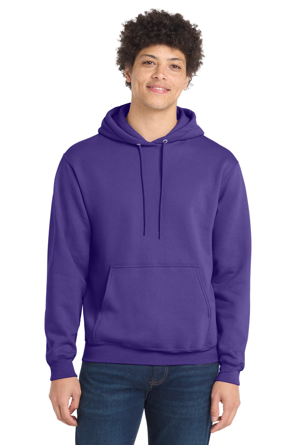 Port & Coƒ?› Core Fleece Pullover Hooded Sweatshirt. PC78H