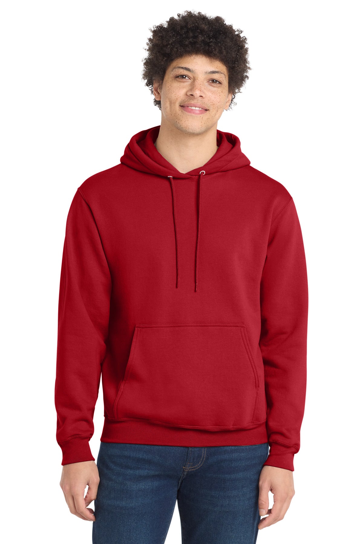Port & Coƒ?› Core Fleece Pullover Hooded Sweatshirt. PC78H