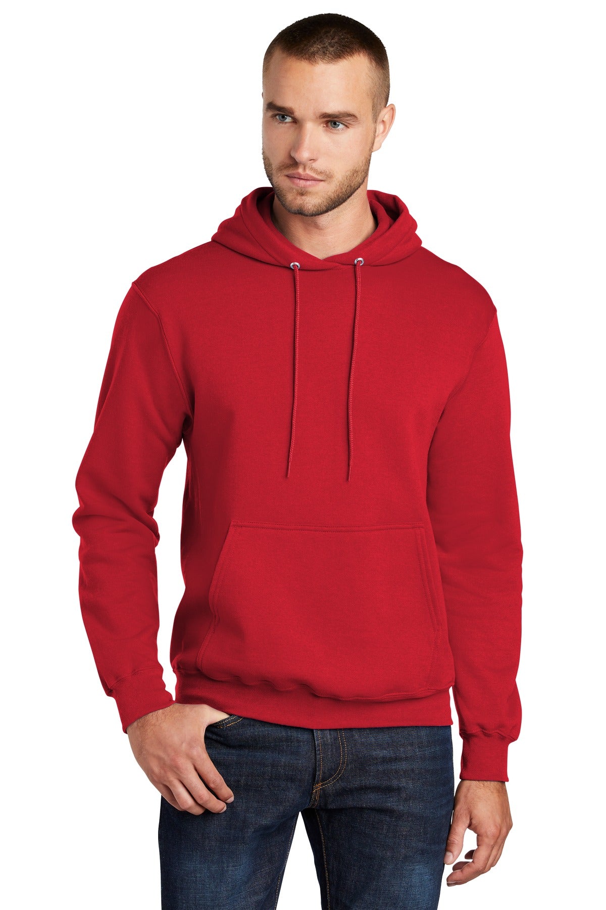 Port & Coâ„¢ Core Fleece Pullover Hooded Sweatshirt. PC78H
