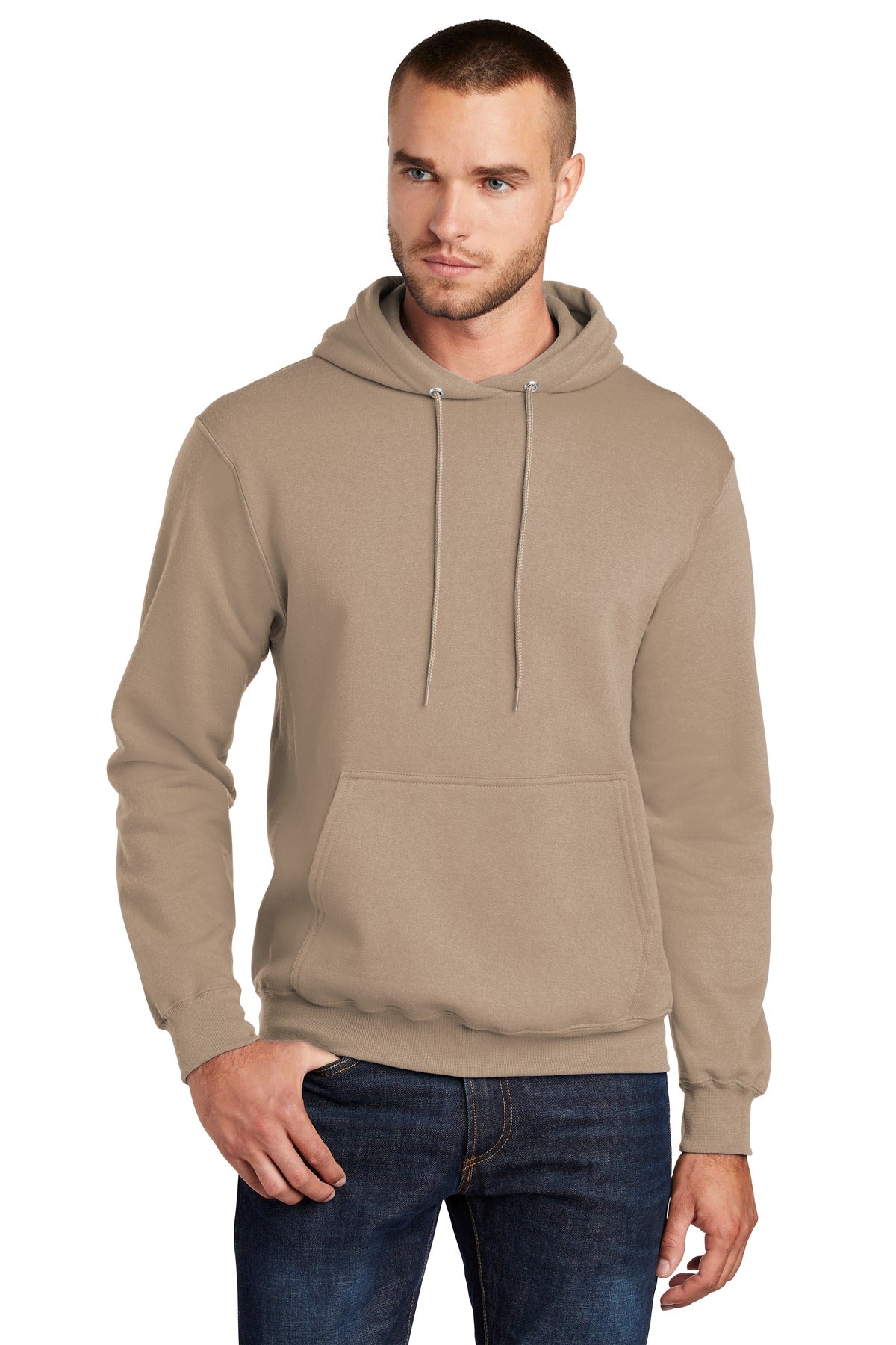 Port & Coâ„¢ Core Fleece Pullover Hooded Sweatshirt. PC78H