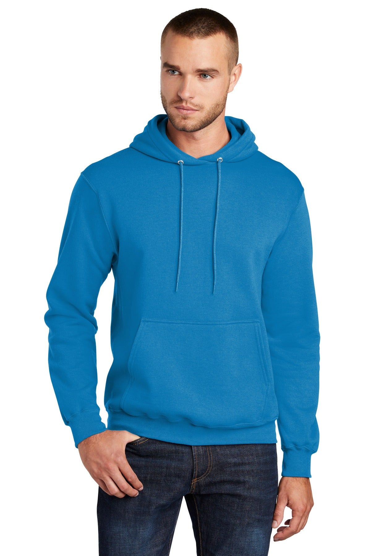 Port & Coâ„¢ Core Fleece Pullover Hooded Sweatshirt. PC78H