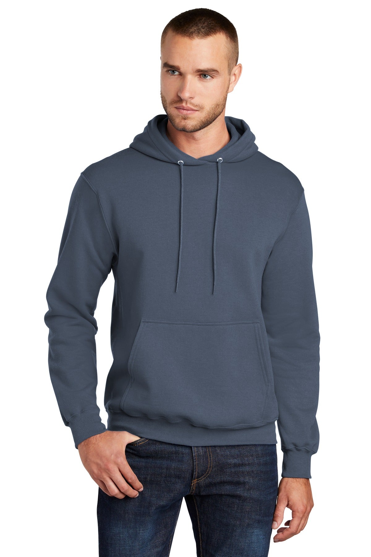 Port & Coâ„¢ Core Fleece Pullover Hooded Sweatshirt. PC78H