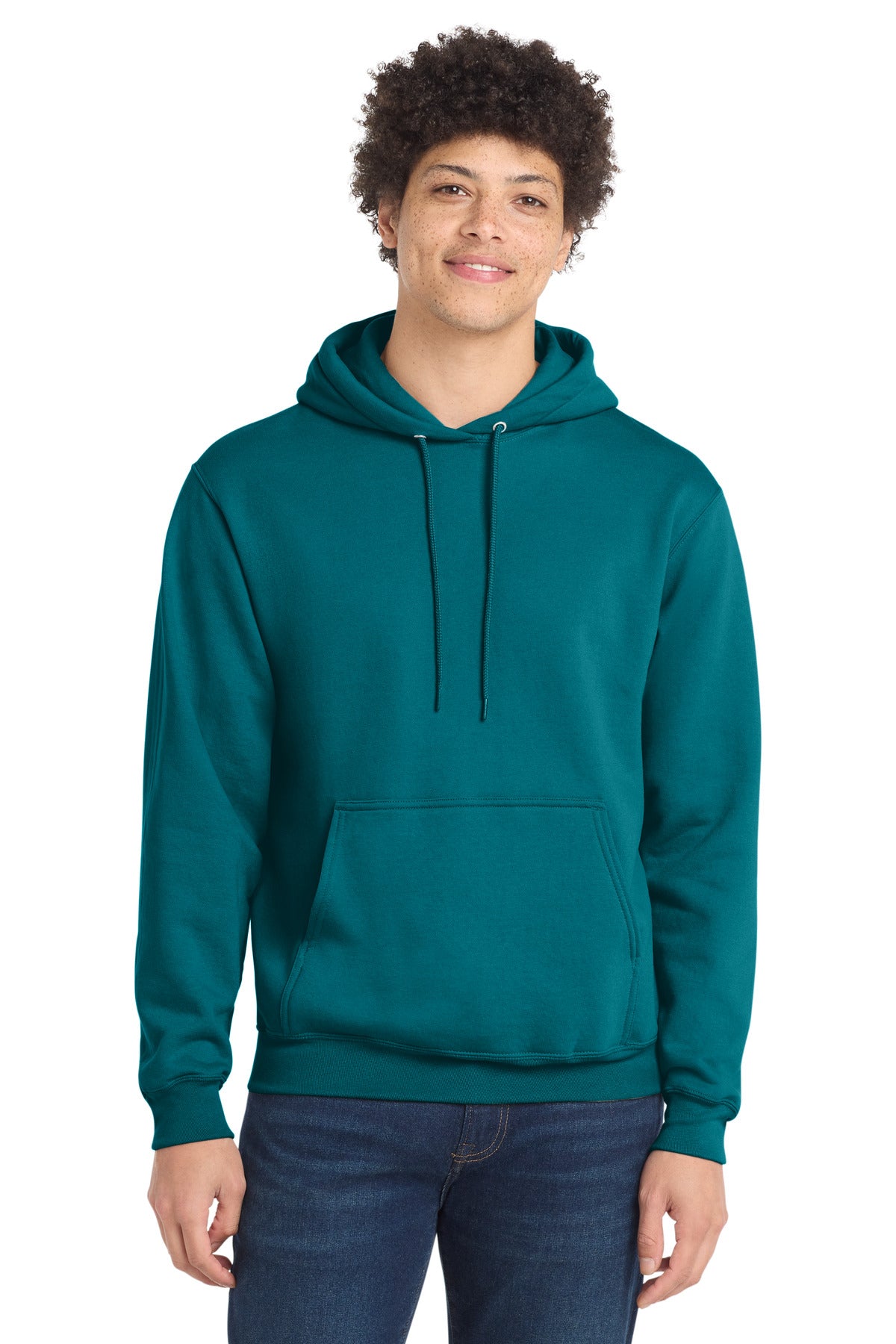 Port & Coƒ?› Core Fleece Pullover Hooded Sweatshirt. PC78H