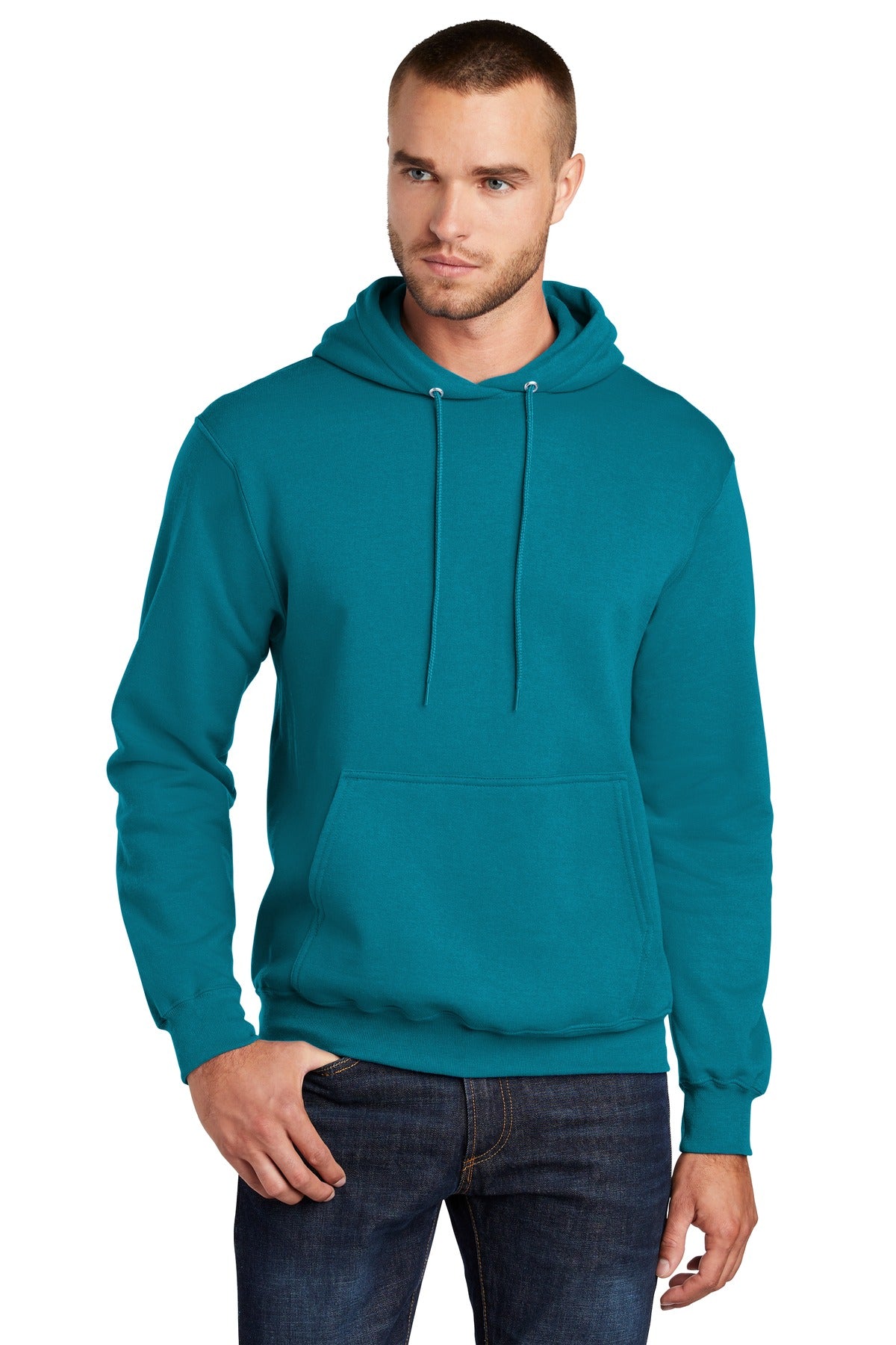 Port & Coâ„¢ Core Fleece Pullover Hooded Sweatshirt. PC78H