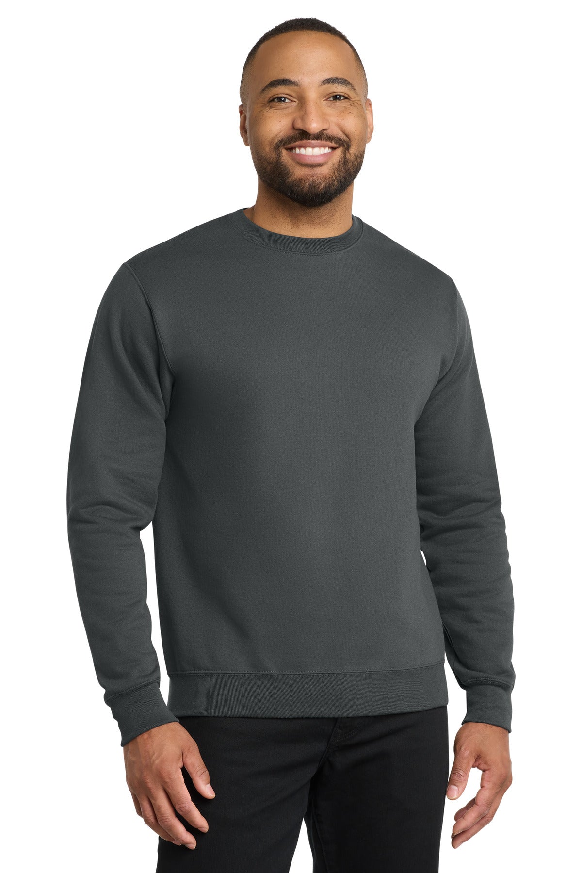 Port & Coƒ?› Core Fleece Crewneck Sweatshirt. PC78