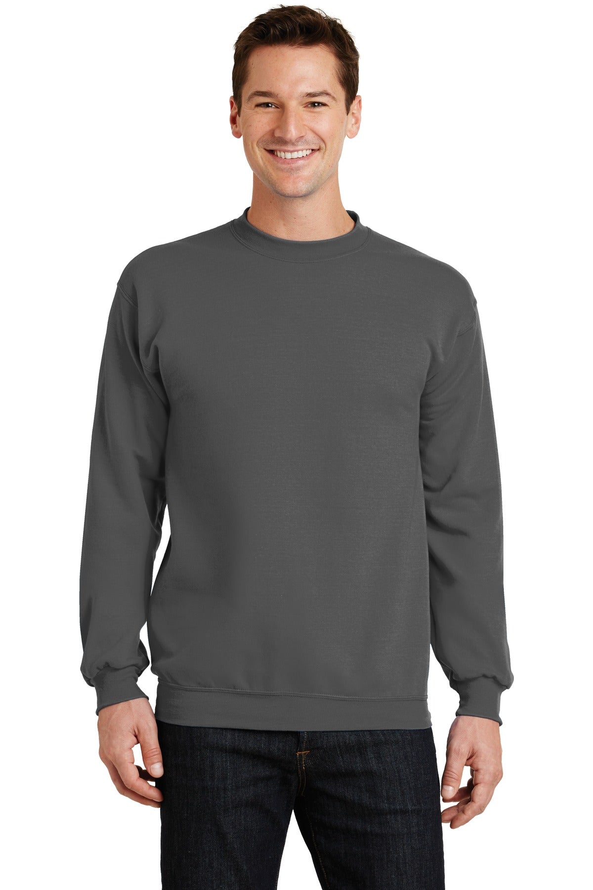 Port & Coâ„¢ Core Fleece Crewneck Sweatshirt. PC78