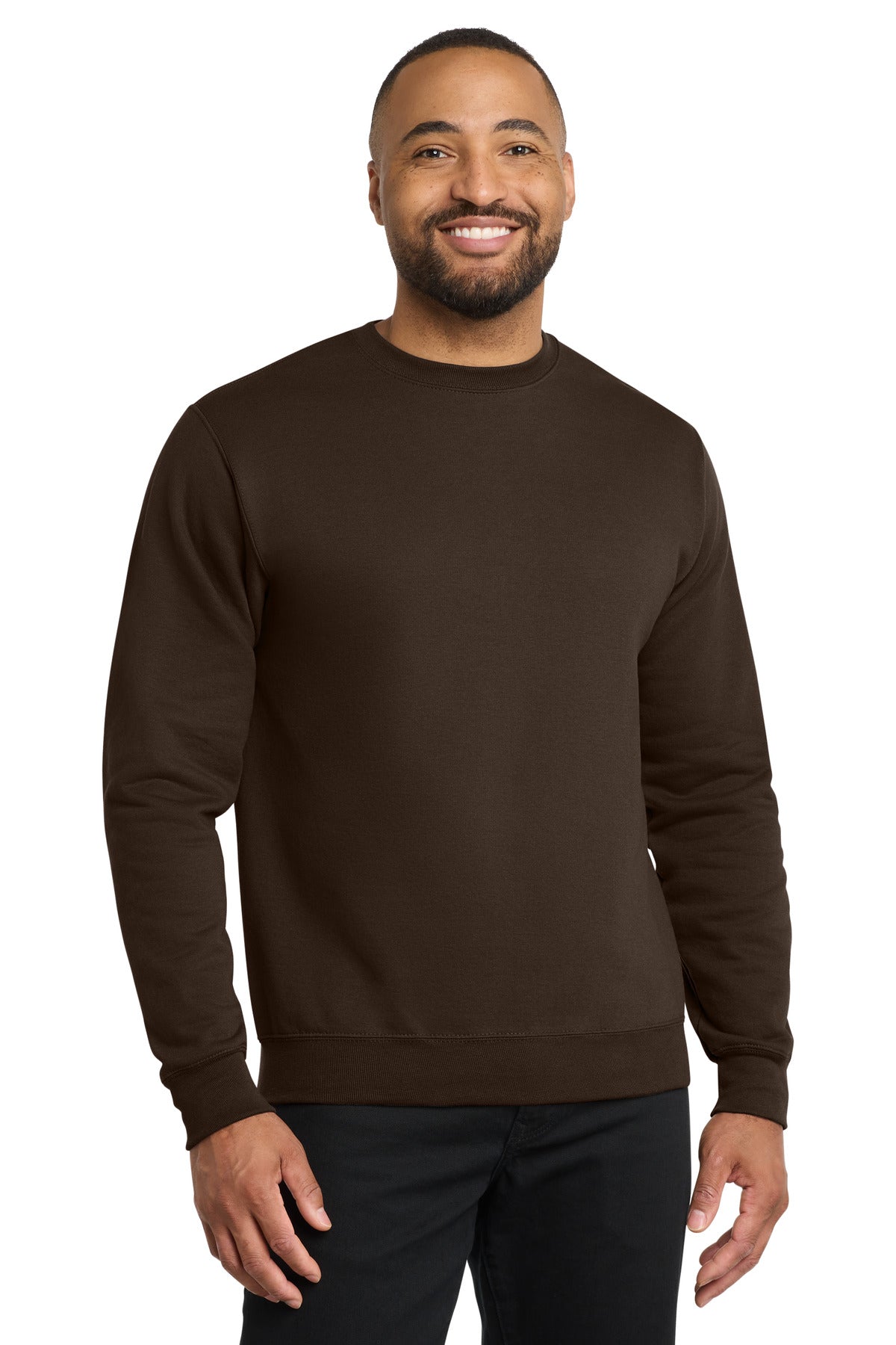 Port & Coƒ?› Core Fleece Crewneck Sweatshirt. PC78
