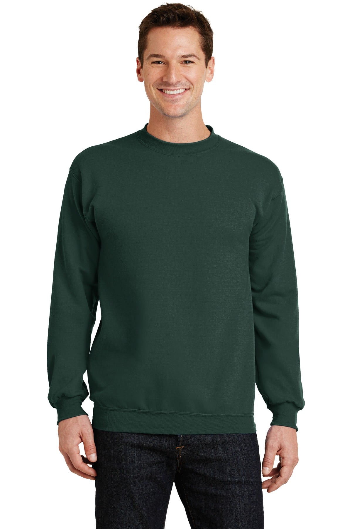 Port & Coâ„¢ Core Fleece Crewneck Sweatshirt. PC78