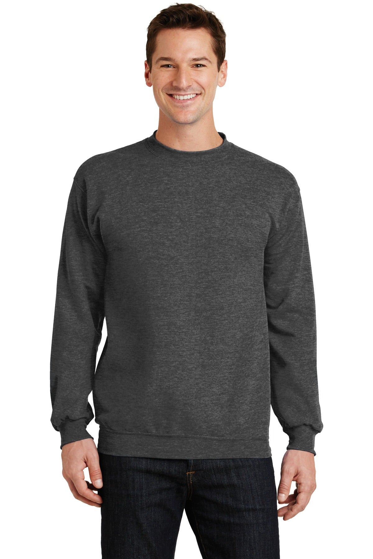 Port & Coâ„¢ Core Fleece Crewneck Sweatshirt. PC78