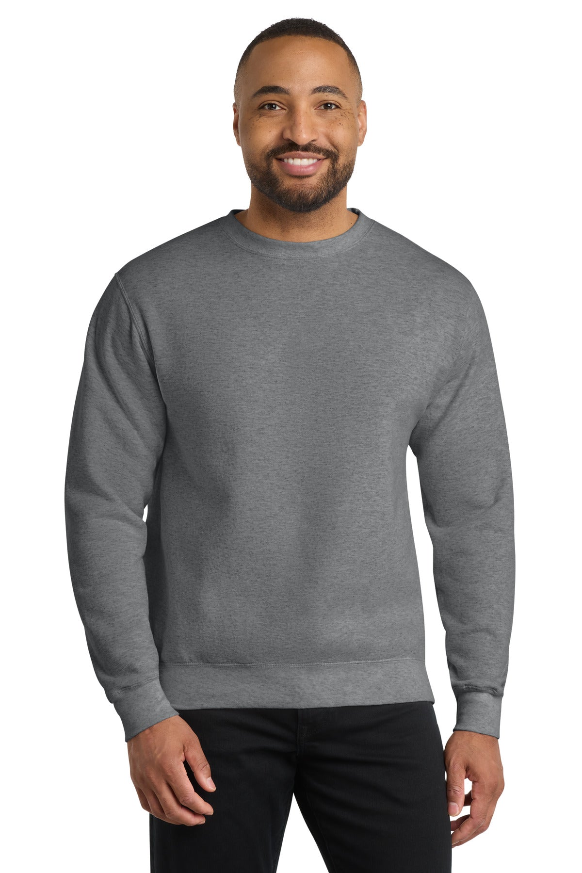 Port & Coƒ?› Core Fleece Crewneck Sweatshirt. PC78